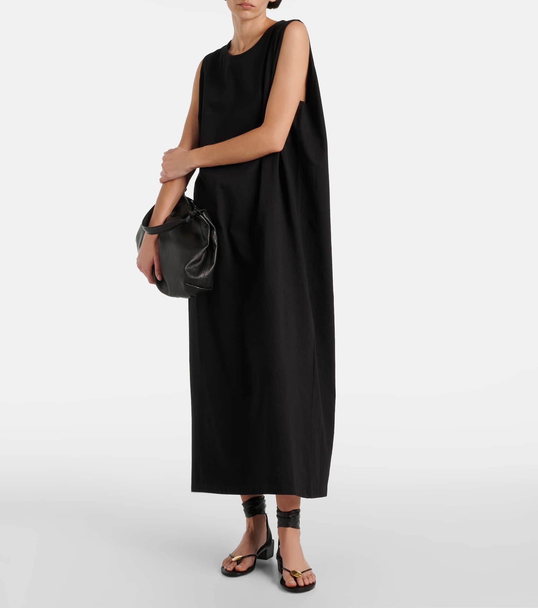 Cord leather thong sandals - 2