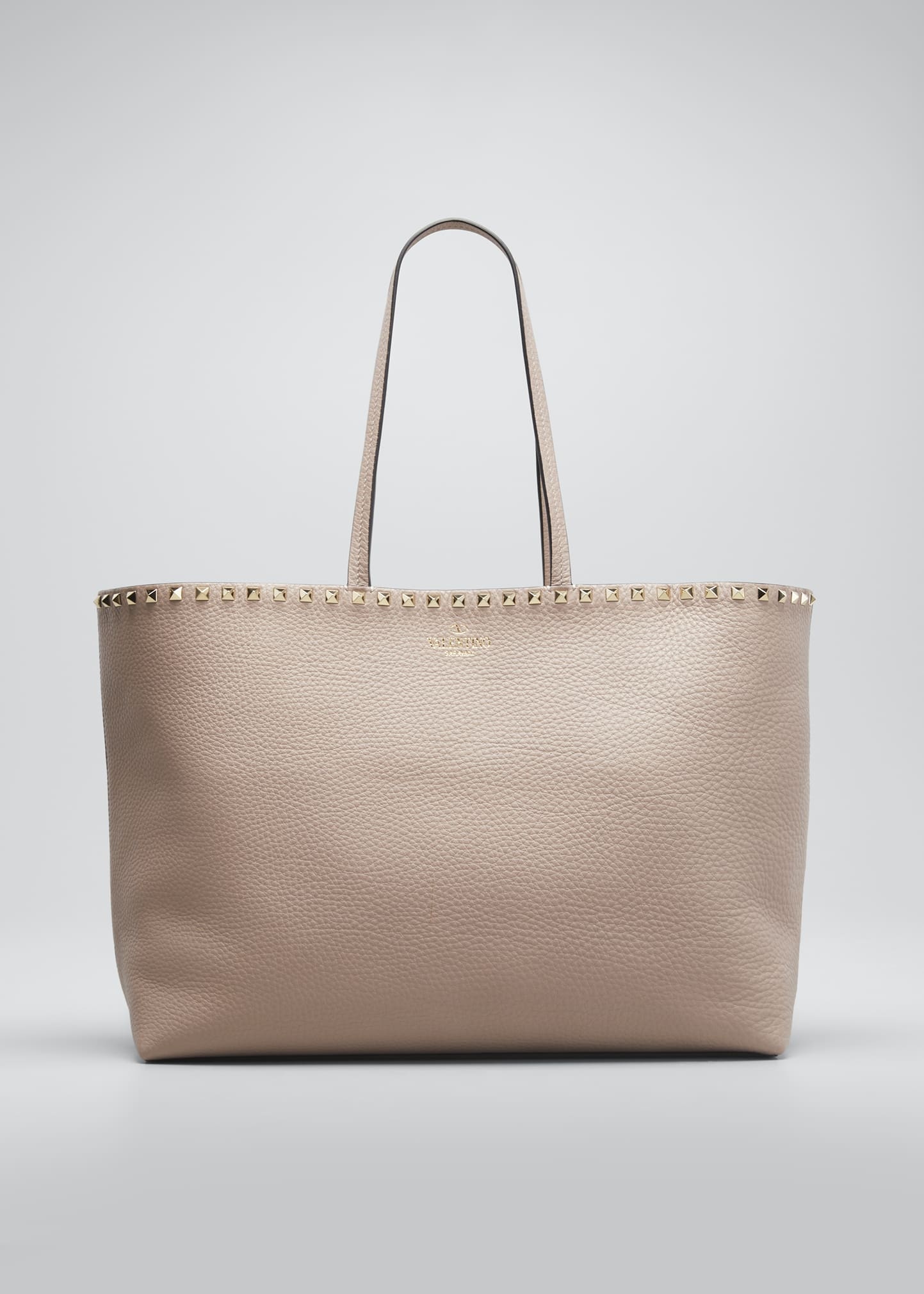 Valentino Rockstud Vitello Tote Bag bergdorfgoodman REVERSIBLE