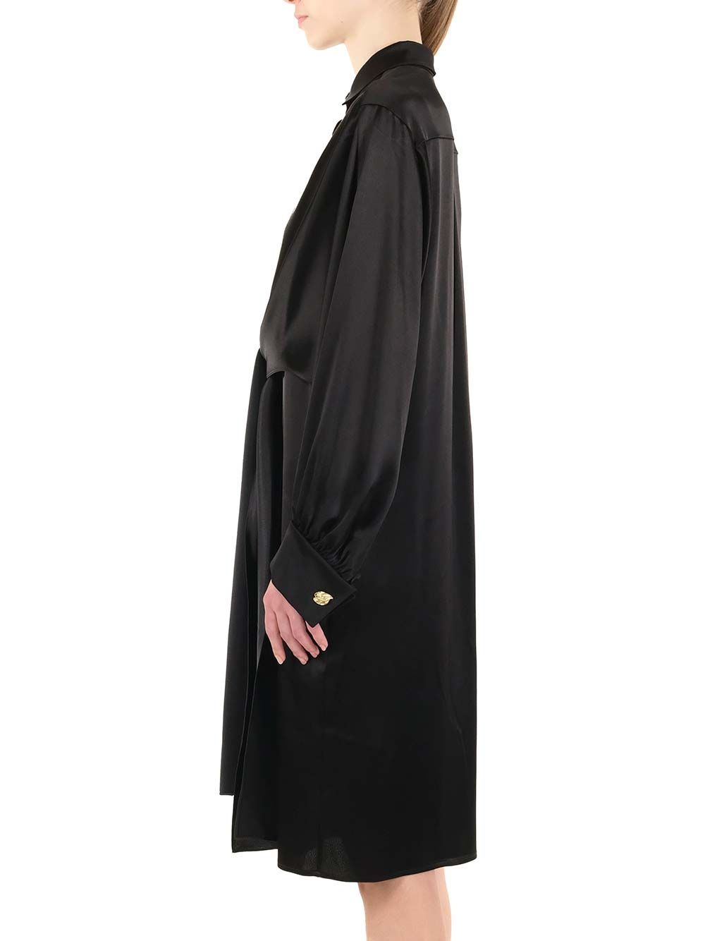 Knot Dress Dresses Black - 7