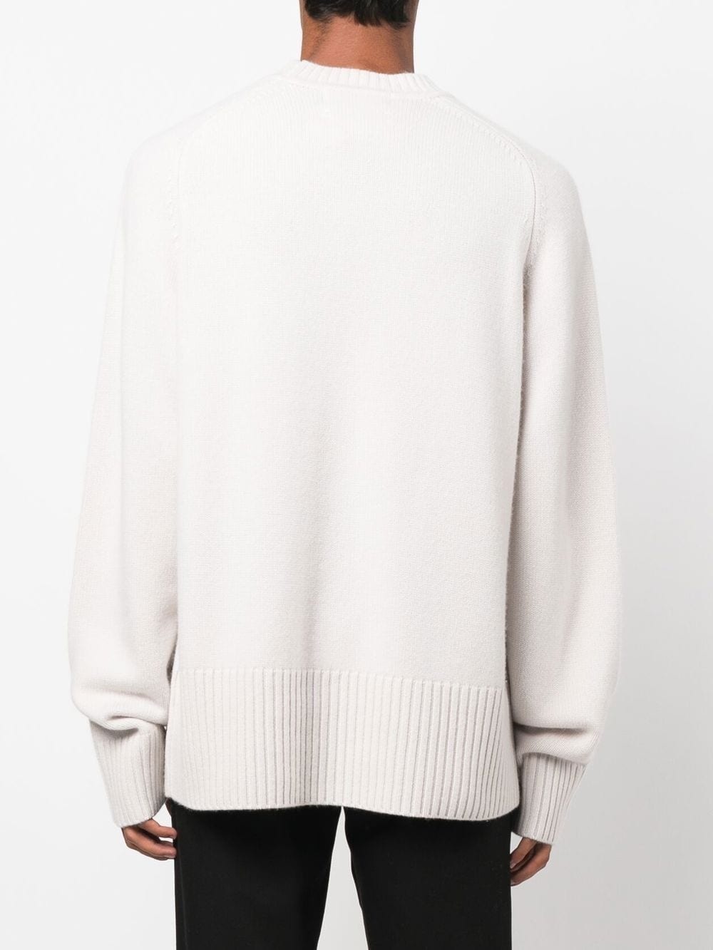 Mama crew-neck cashmere jumper - 5