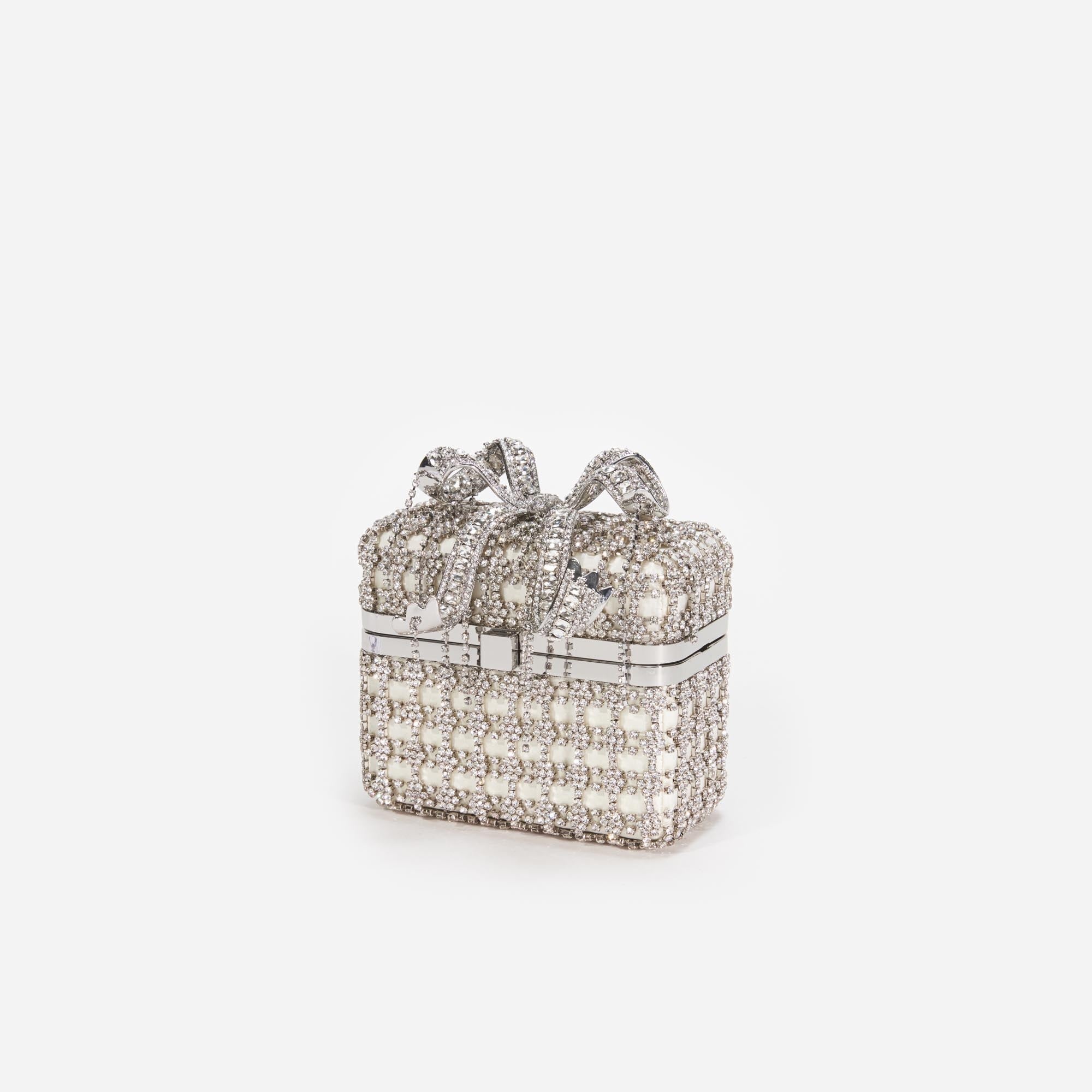 Champagne Crystal Vanity Case - 2