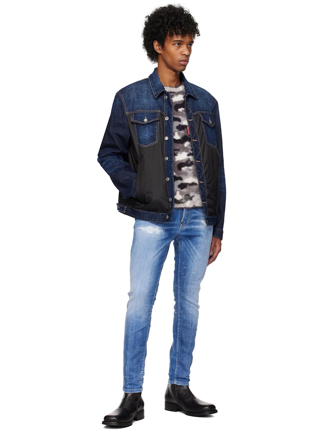 Blue Skater Jeans - 4