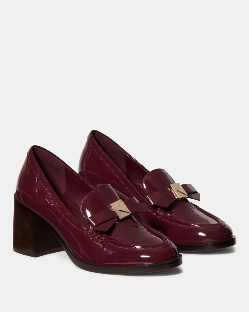 kate spade Deco Bow Heeled Loafer outlook