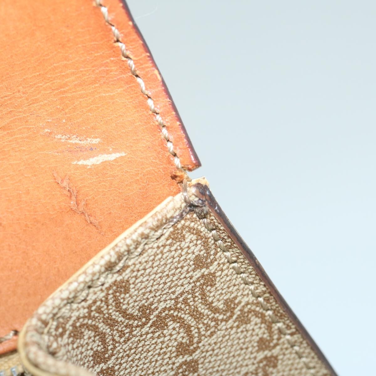 CELINE Macadam Canvas Hand Bag Beige - 16