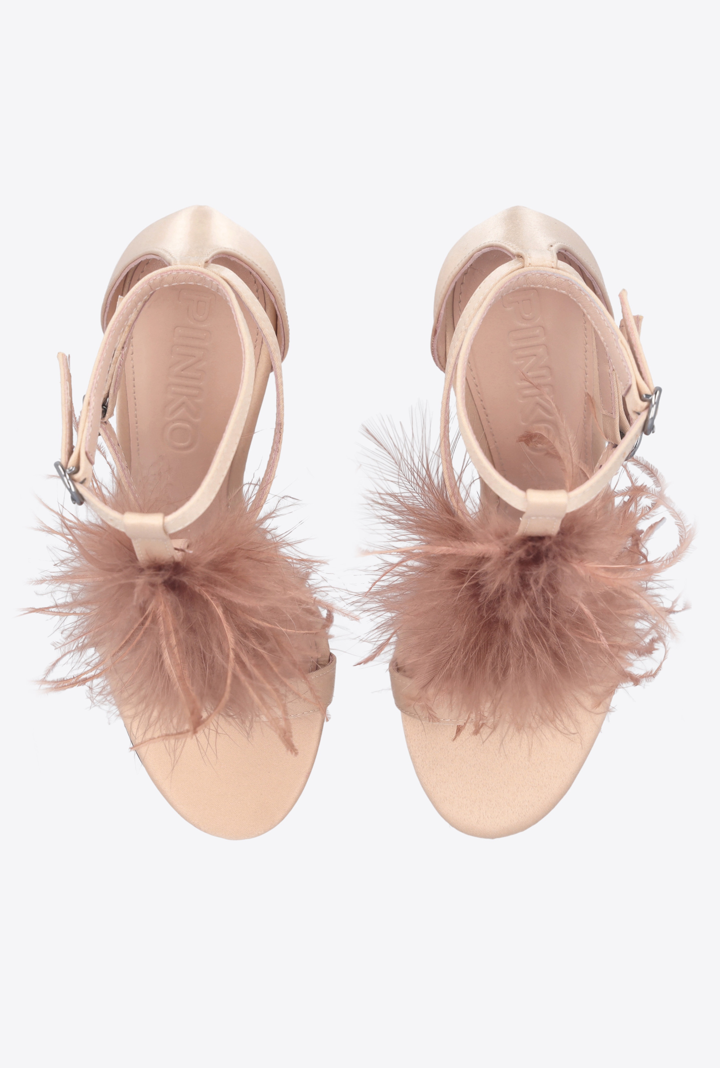 SANDALS WITH FEATHERS - 8