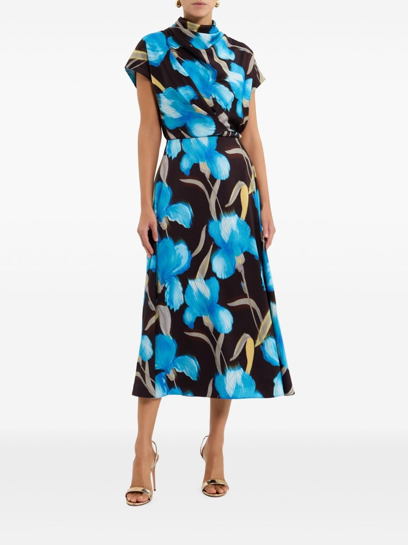REBECCA VALLANCE Ingrid midi dress outlook
