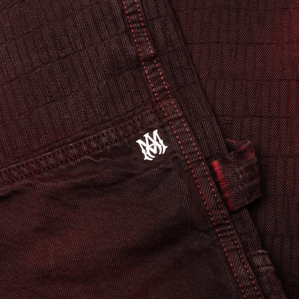 JACQUARD CARPENTER JEAN - BROWN - 3