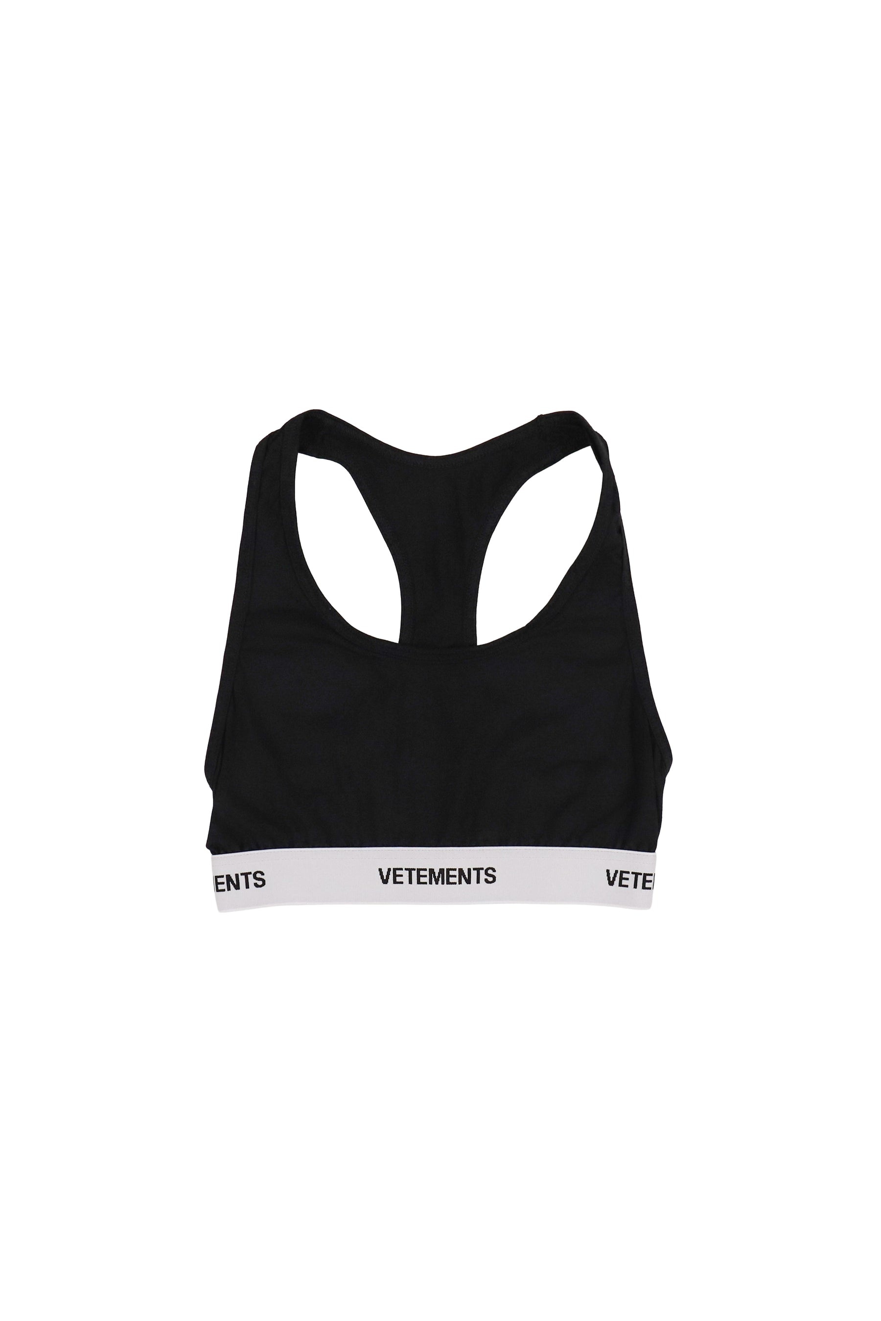 MULTI-LOGO SPORTS TOP / BLK WHT - 1