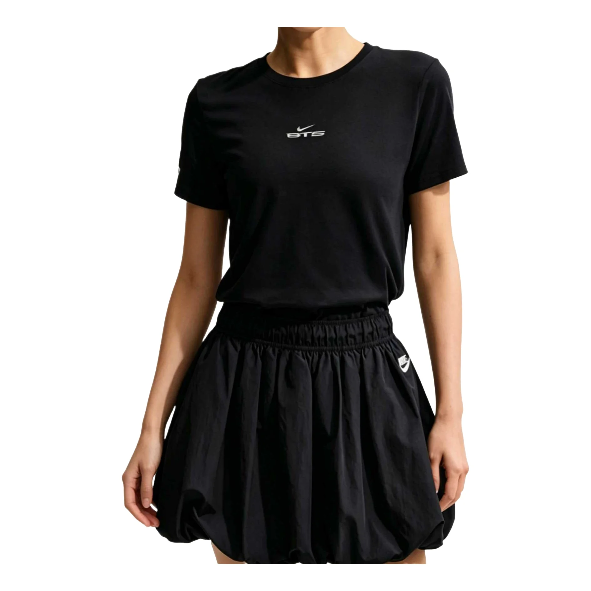 (WMNS) Nike x BTS T-Shirt 'Black' JF1696-010 - 1
