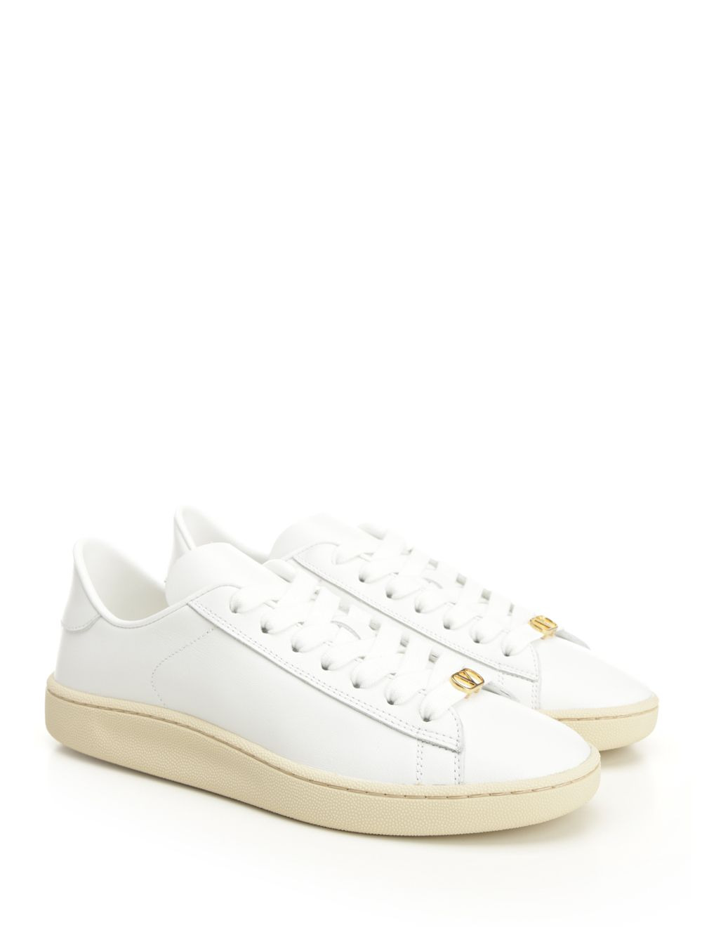 Sneaker | Valentino Garavani Royco | Vitello Nappato/Vlogo/Rs Sneakers White - 2