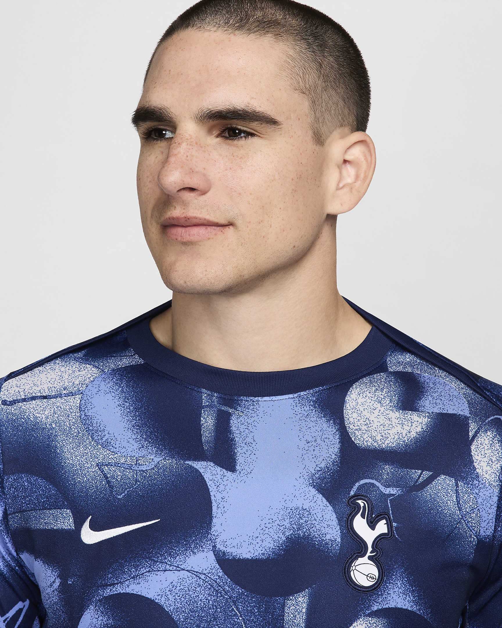 Tottenham Hotspur Academy Pro Nike Men's Dri-FIT Soccer Pre-Match Short-Sleeve Top - 3