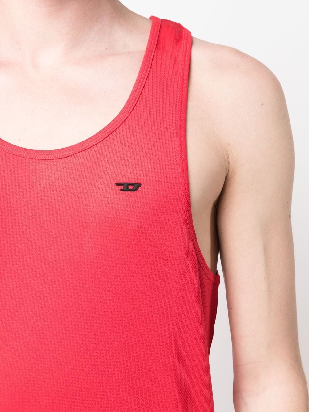 logo-patch performance tank top - 5