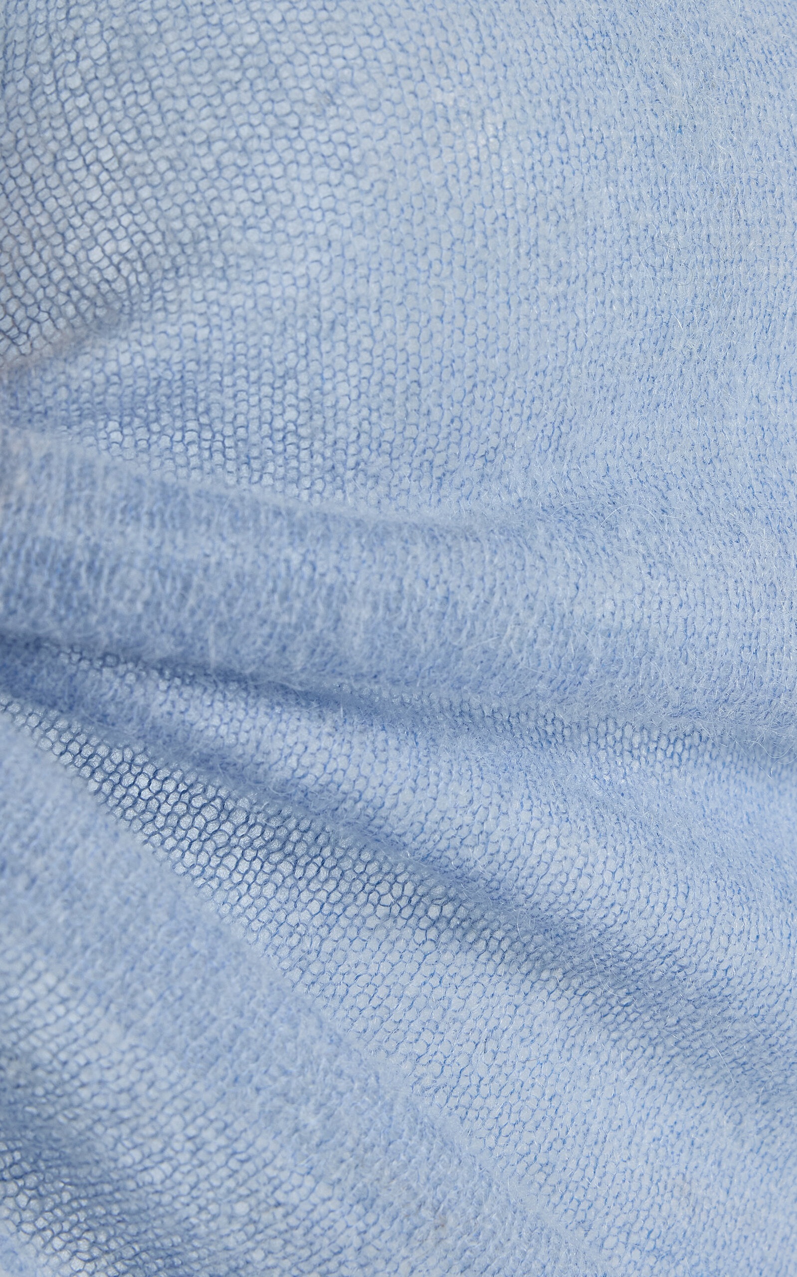 Tiff Knit Wool-Cashmere Top blue - 5