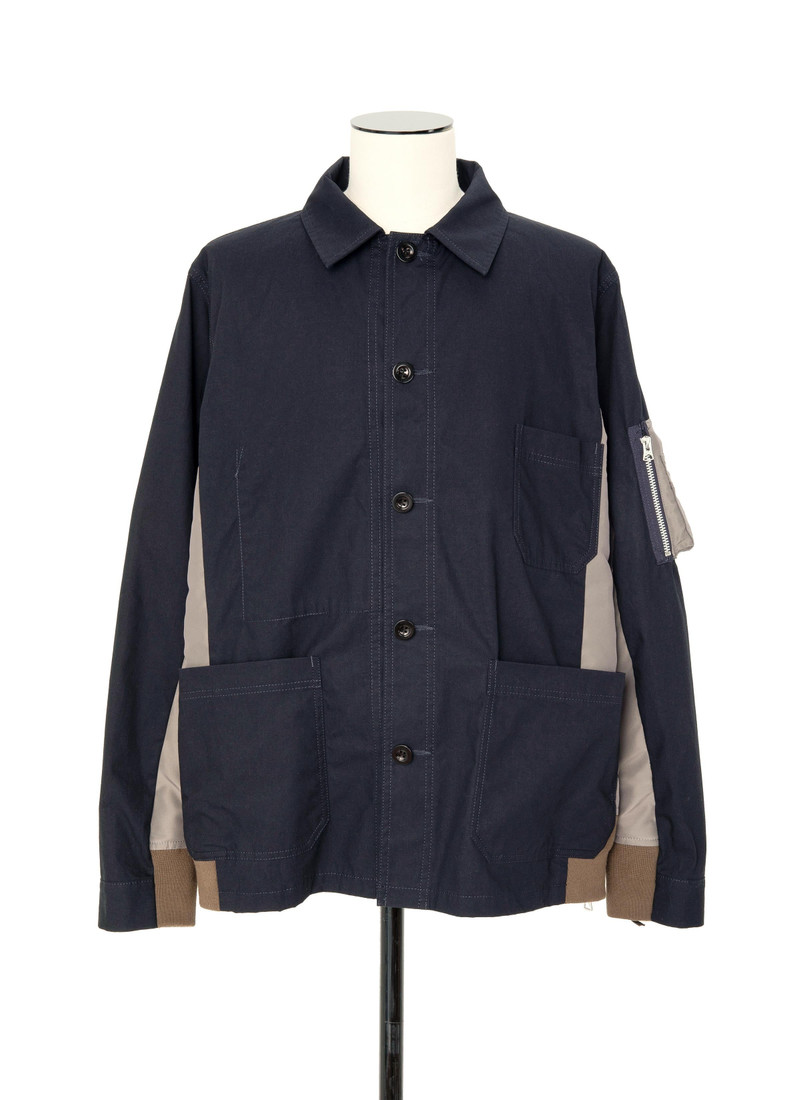 Cotton Nylon Oxford Jacket 1