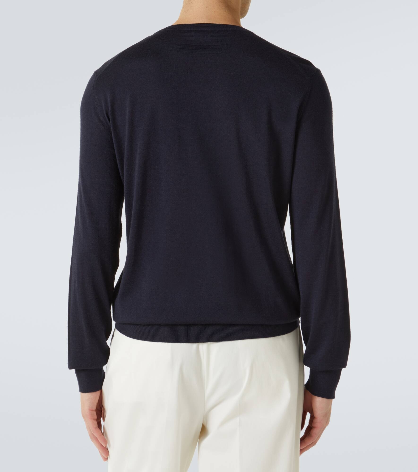 Casheta cashmere and silk sweater - 4