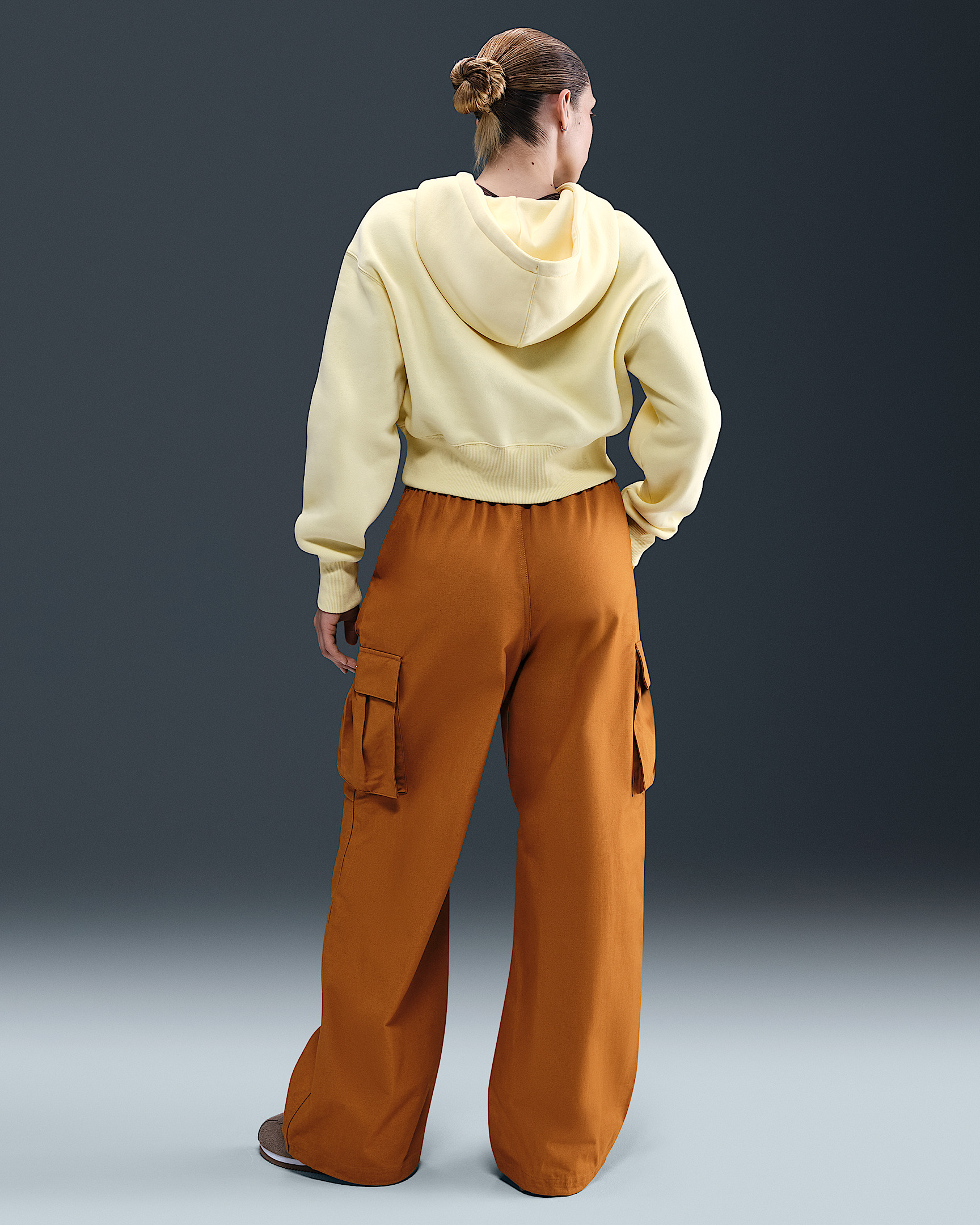 Nike Sportswear Women's Mid-Rise Oversized Woven Cargo Pants - 4