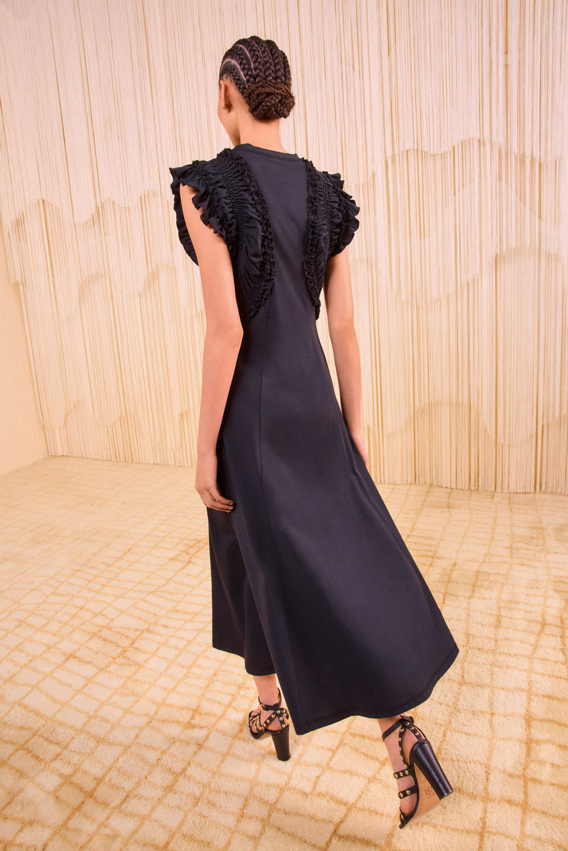 Shiva Sleeveless Ruffled Midi Dress 5