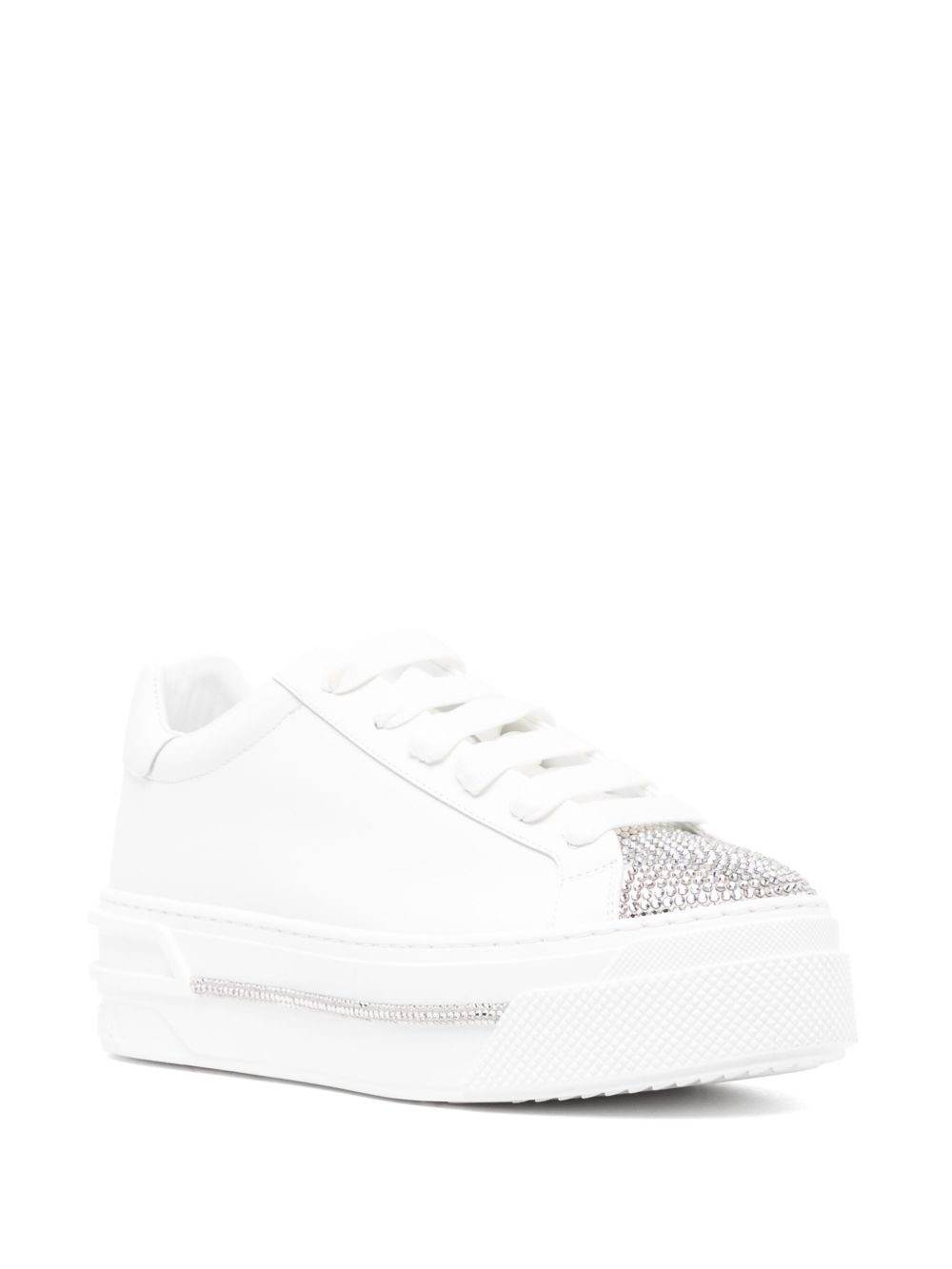 lace-up fastening trainers - 2