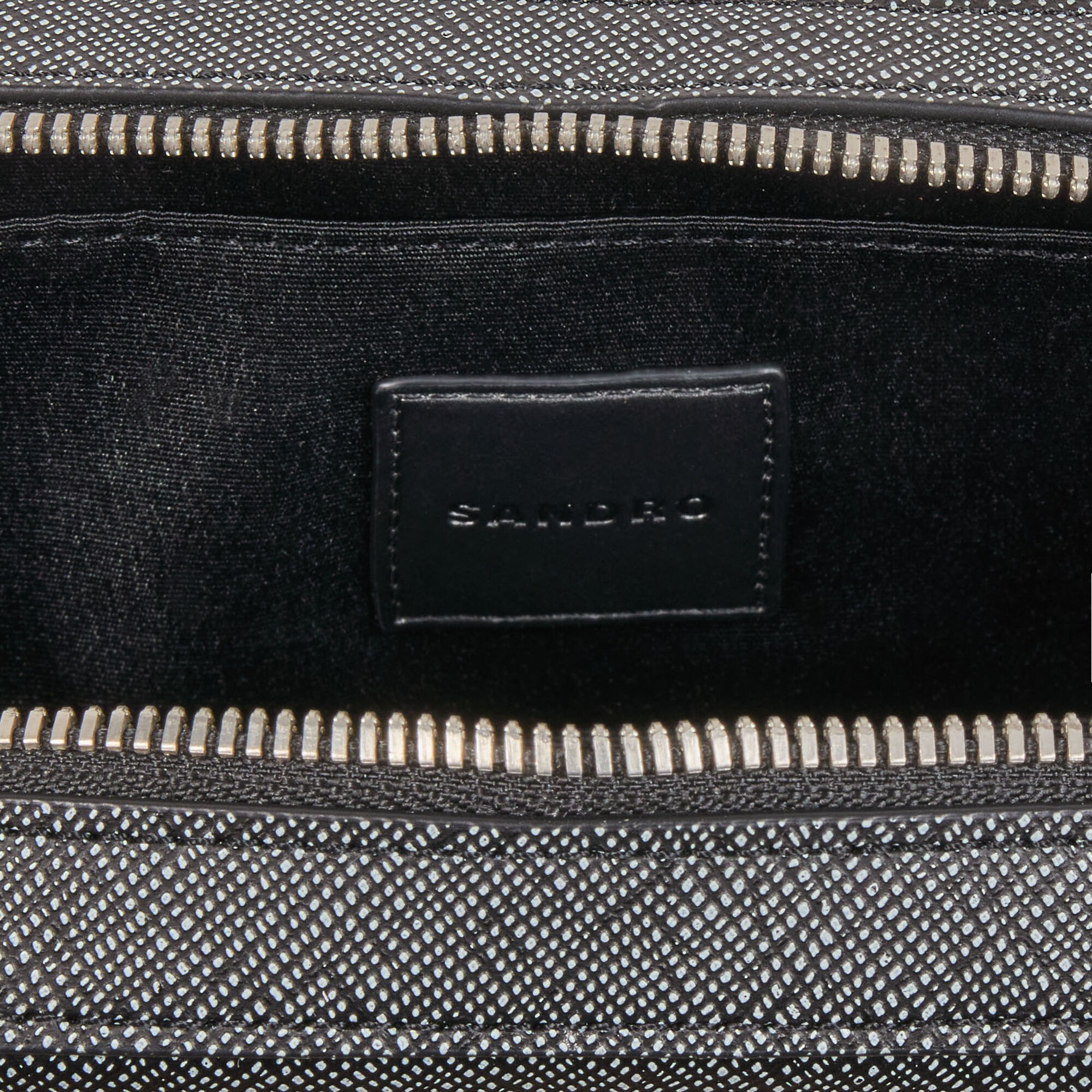 SMALL RECONSTITUED LEATHER BAG - 4