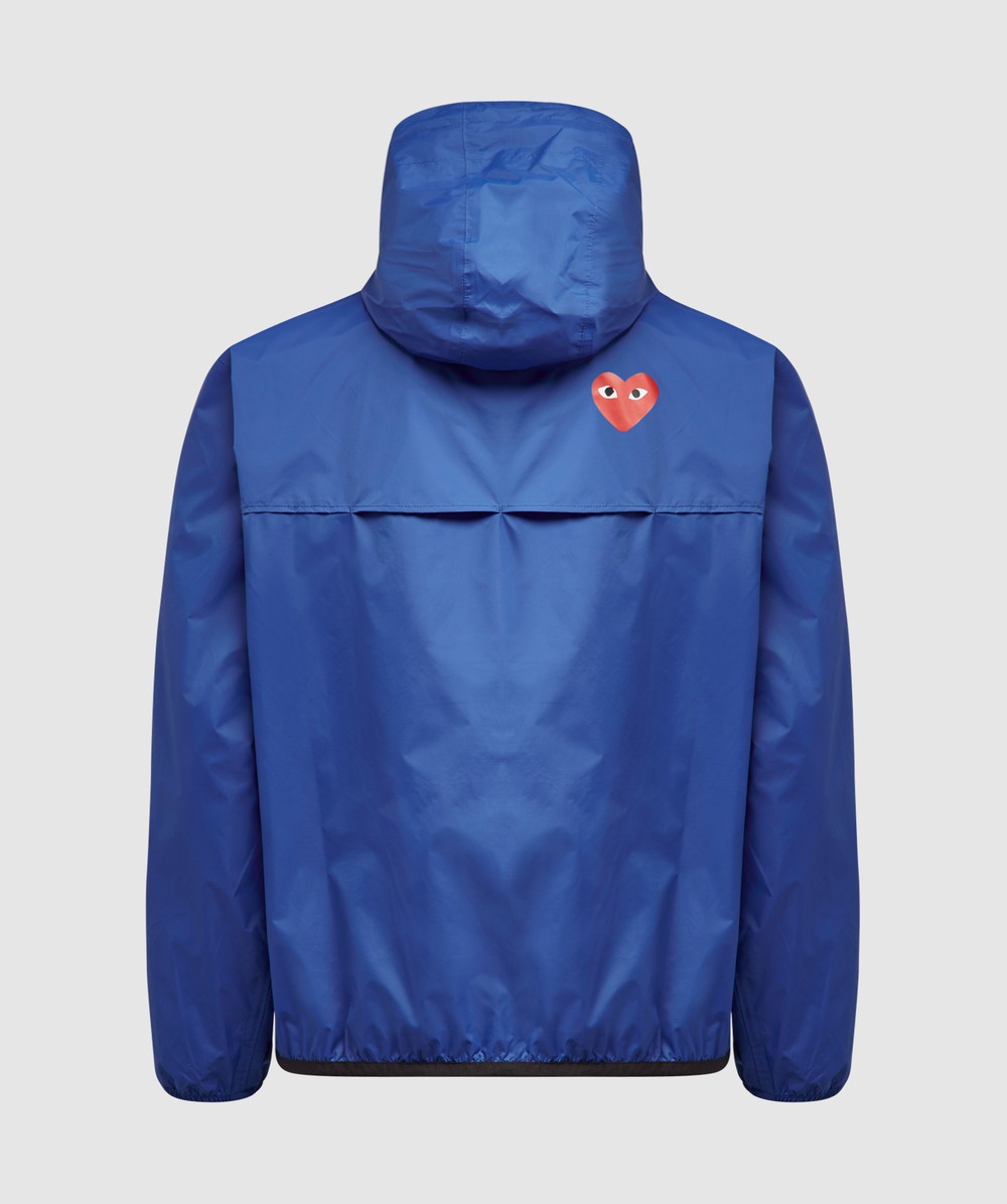 K-Way hooded quarter zip jacket. - 3
