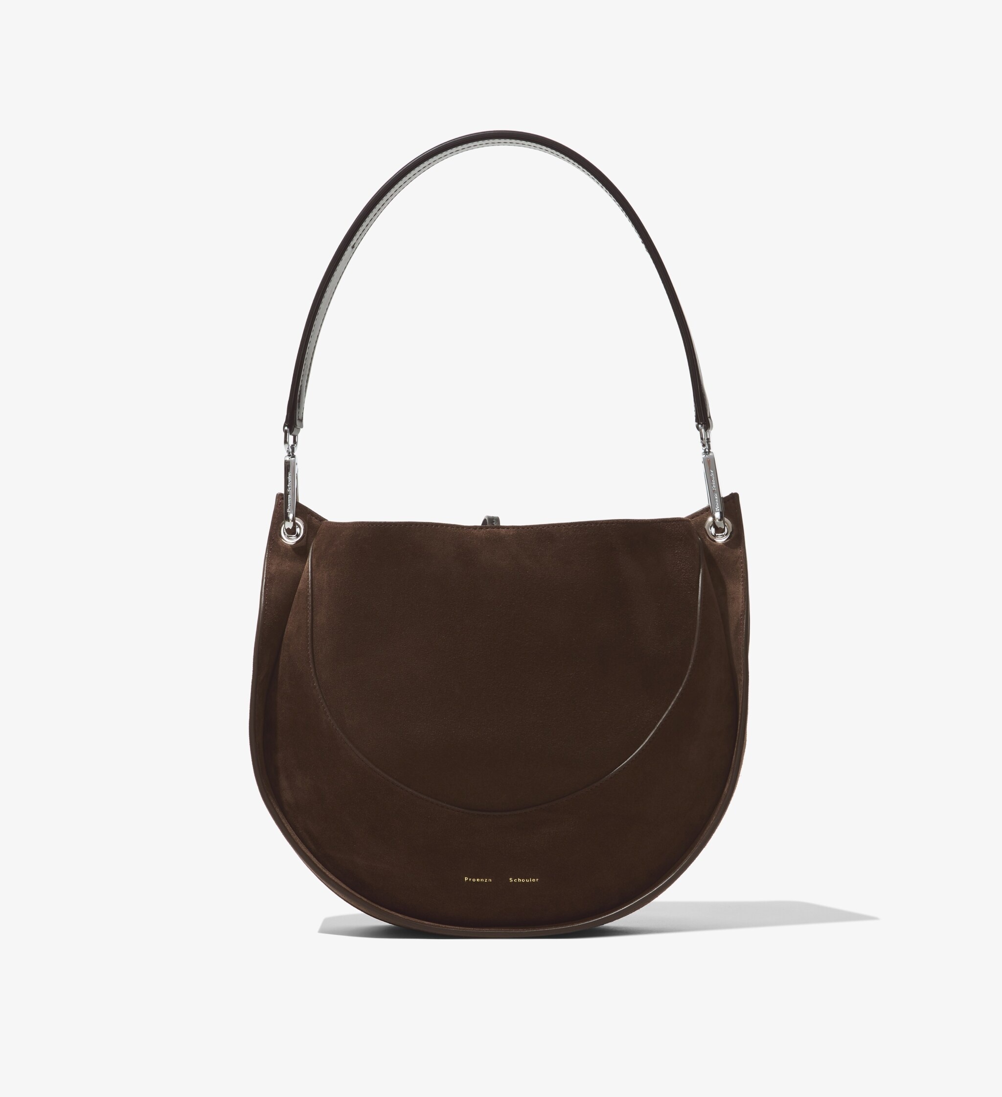 Arch Suede Shoulder Bag - 1