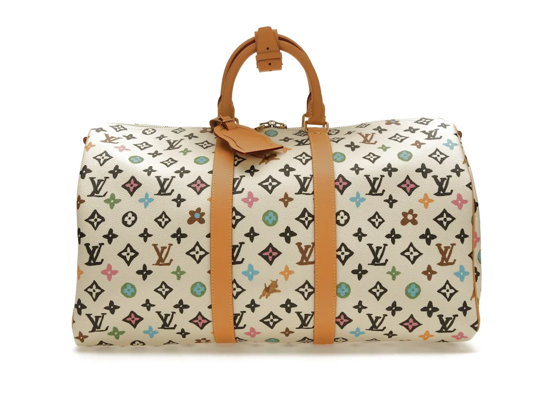 Louis Vuitton by Tyler, the Creator Keepall Bandouliere 45 Vanilla Craggy Monogram - 1