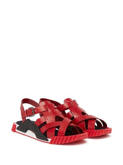 Dolce & Gabbana Ns1 leather sandals outlook