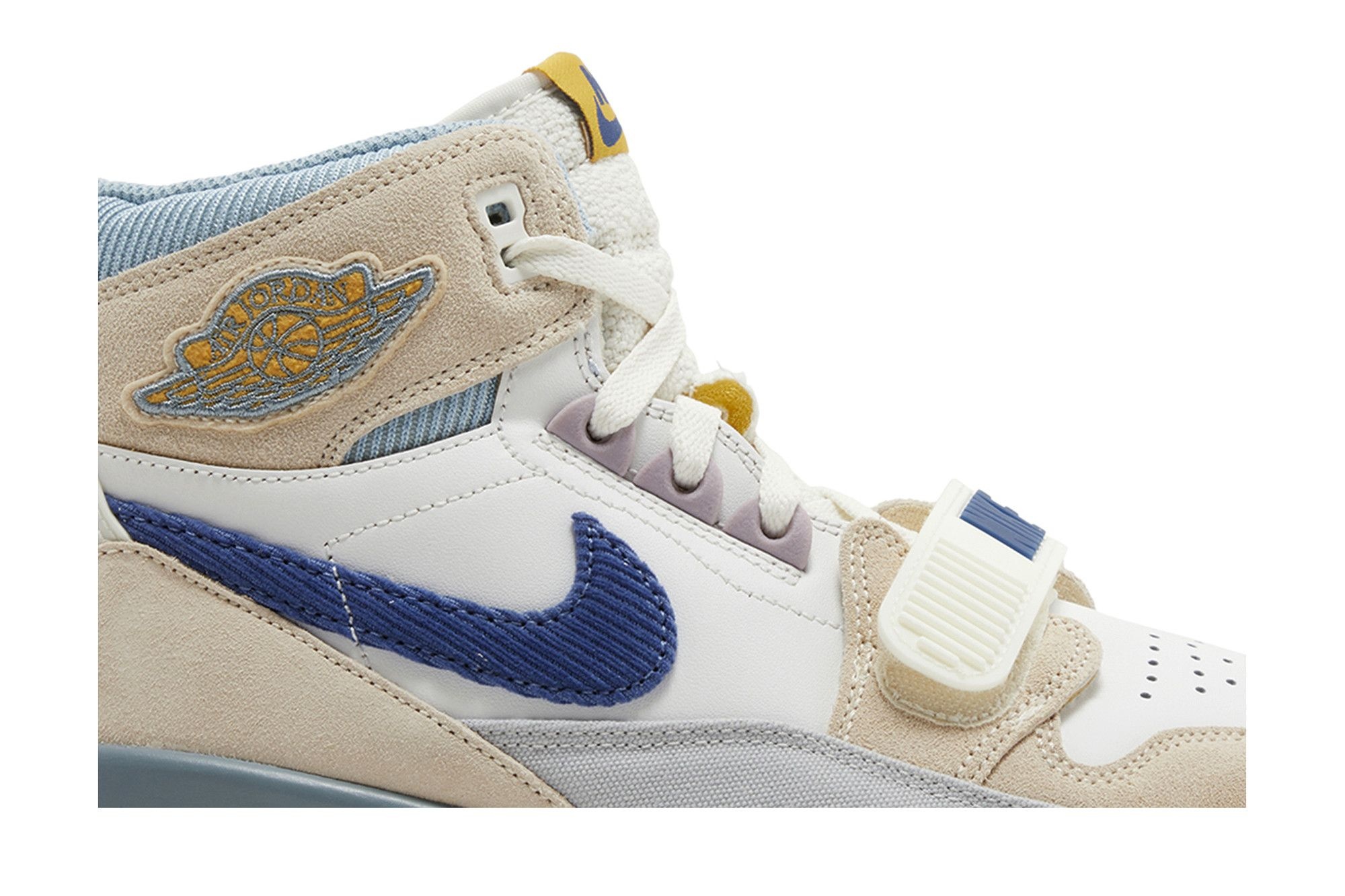 Jordan Legacy 312 'Corduroy Swoosh - White Mystic Navy' - 2