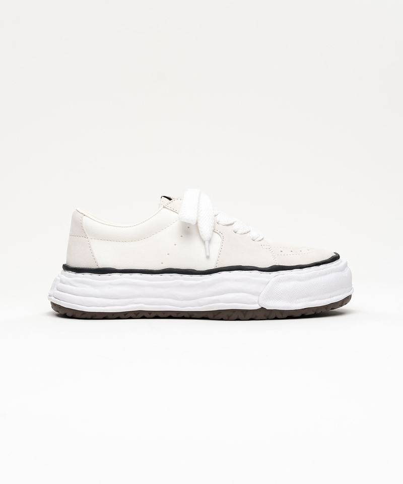 Maison MIHARAYASUHIRO "ERIC" OG Sole Mix Material Low-top Sneaker outlook
