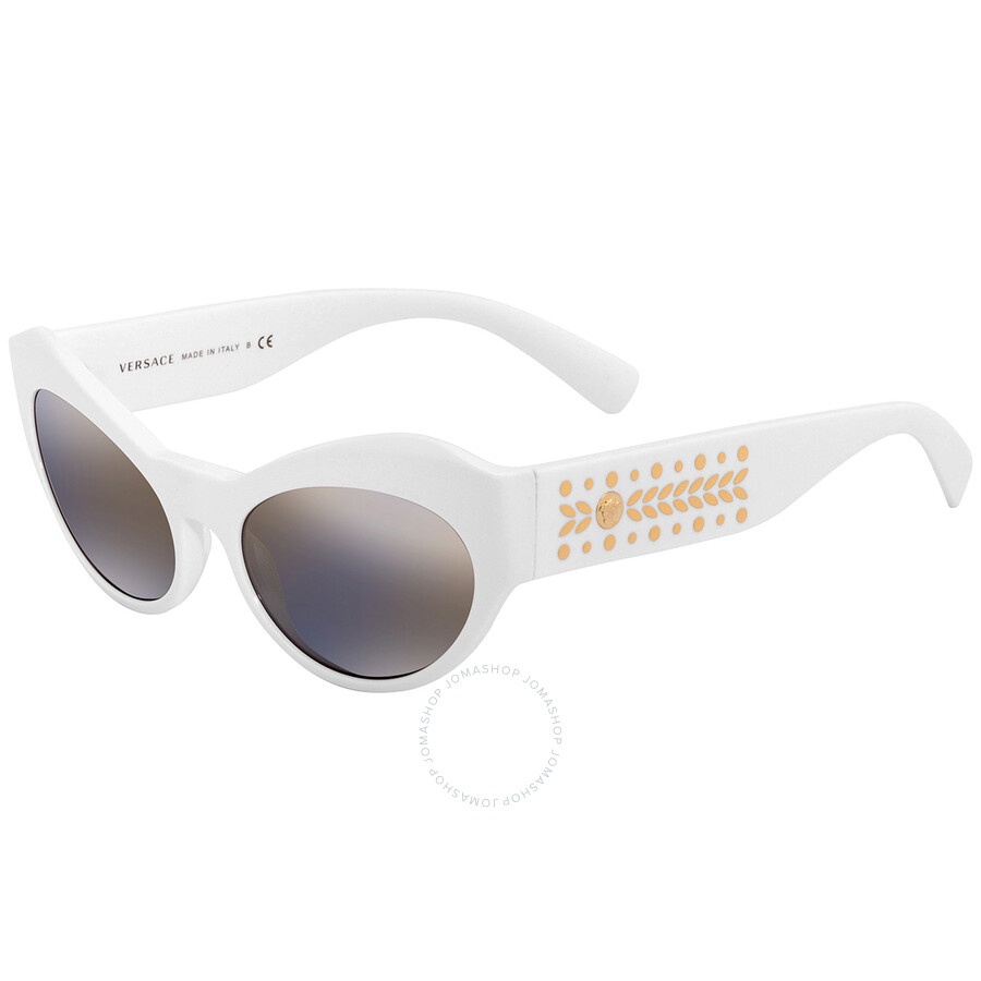 Versace Grey Mirror Gradient Cat Eye Ladies Sunglasses VE4356 401/Y9 54 - 4