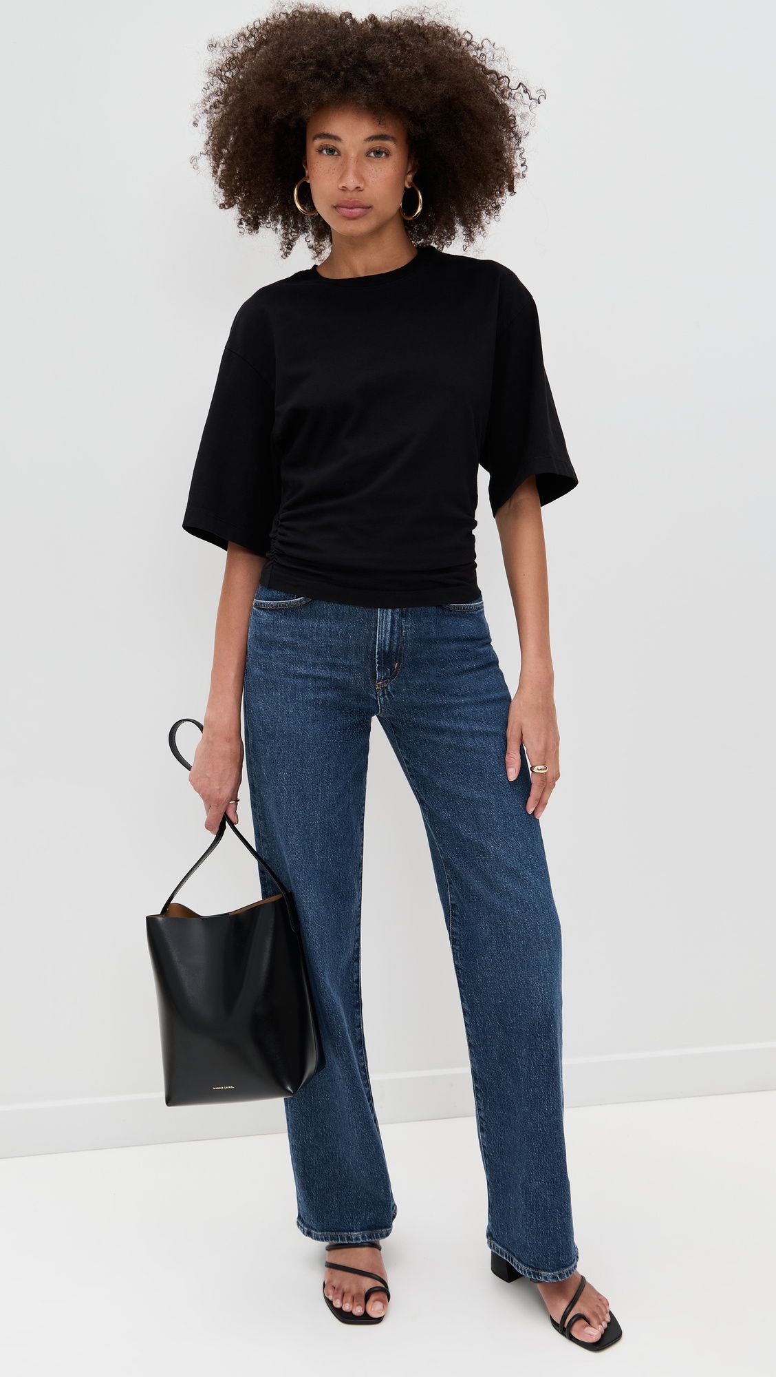 Harper Jeans Mid Rise Relaxed Straight Jeans - 4