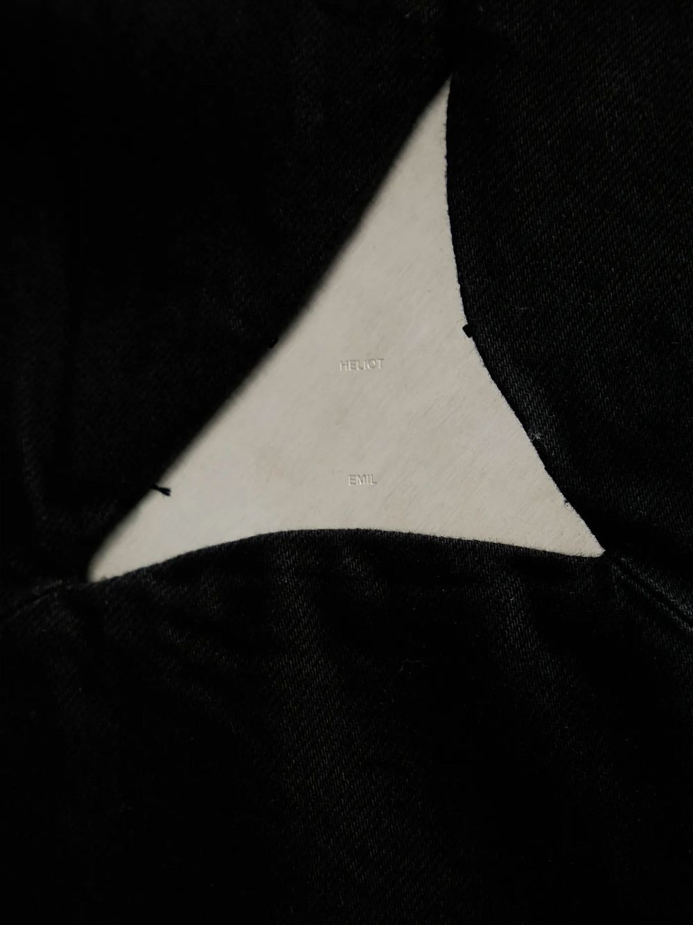 triangle-detail shirt jacket - 4