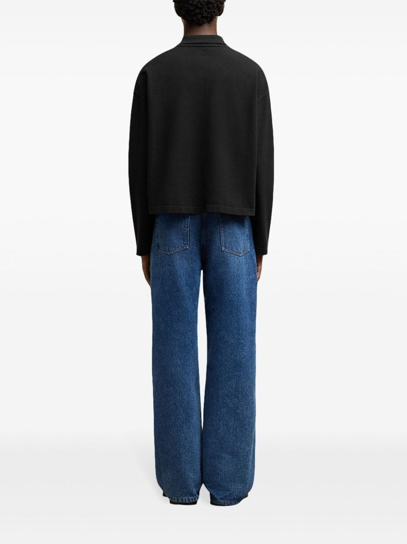 Ami De Coeur long-sleeved polo shirt 4