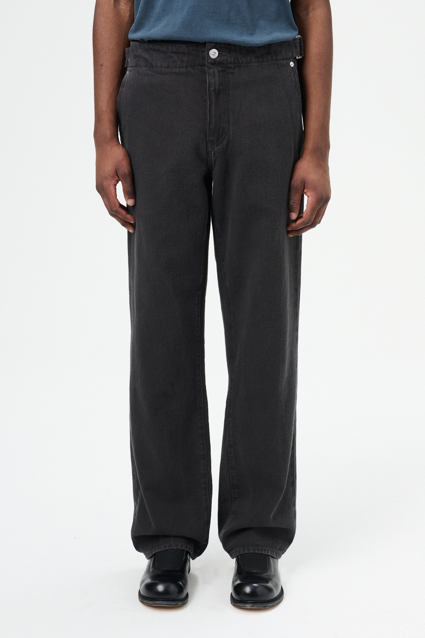 Trucker Trouser Ash Black Reborn Canvas - 2