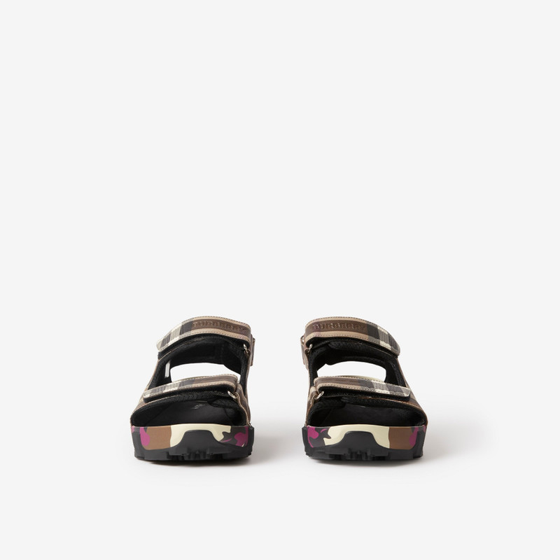 Burberry Check Arthur Sandals outlook