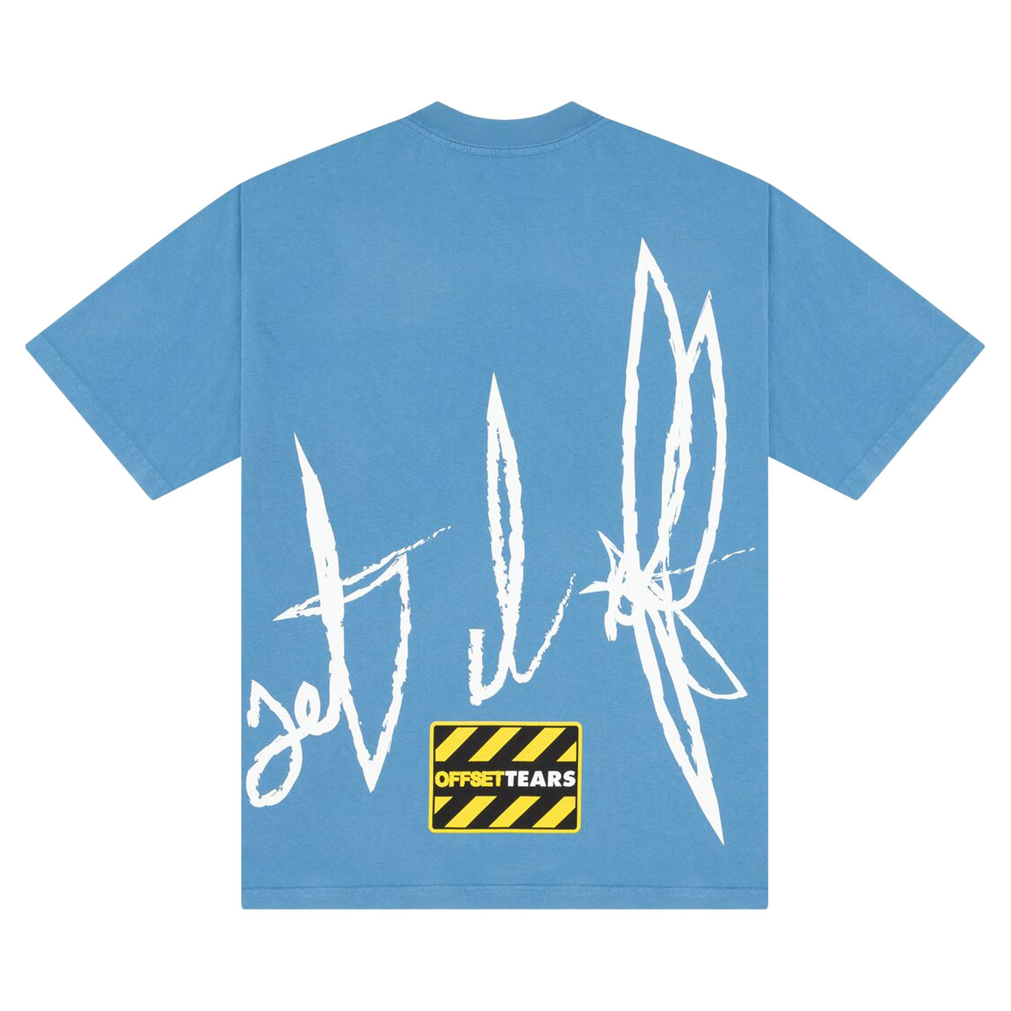 Denim Tears x Offset Tee 4 'Blue' - 2