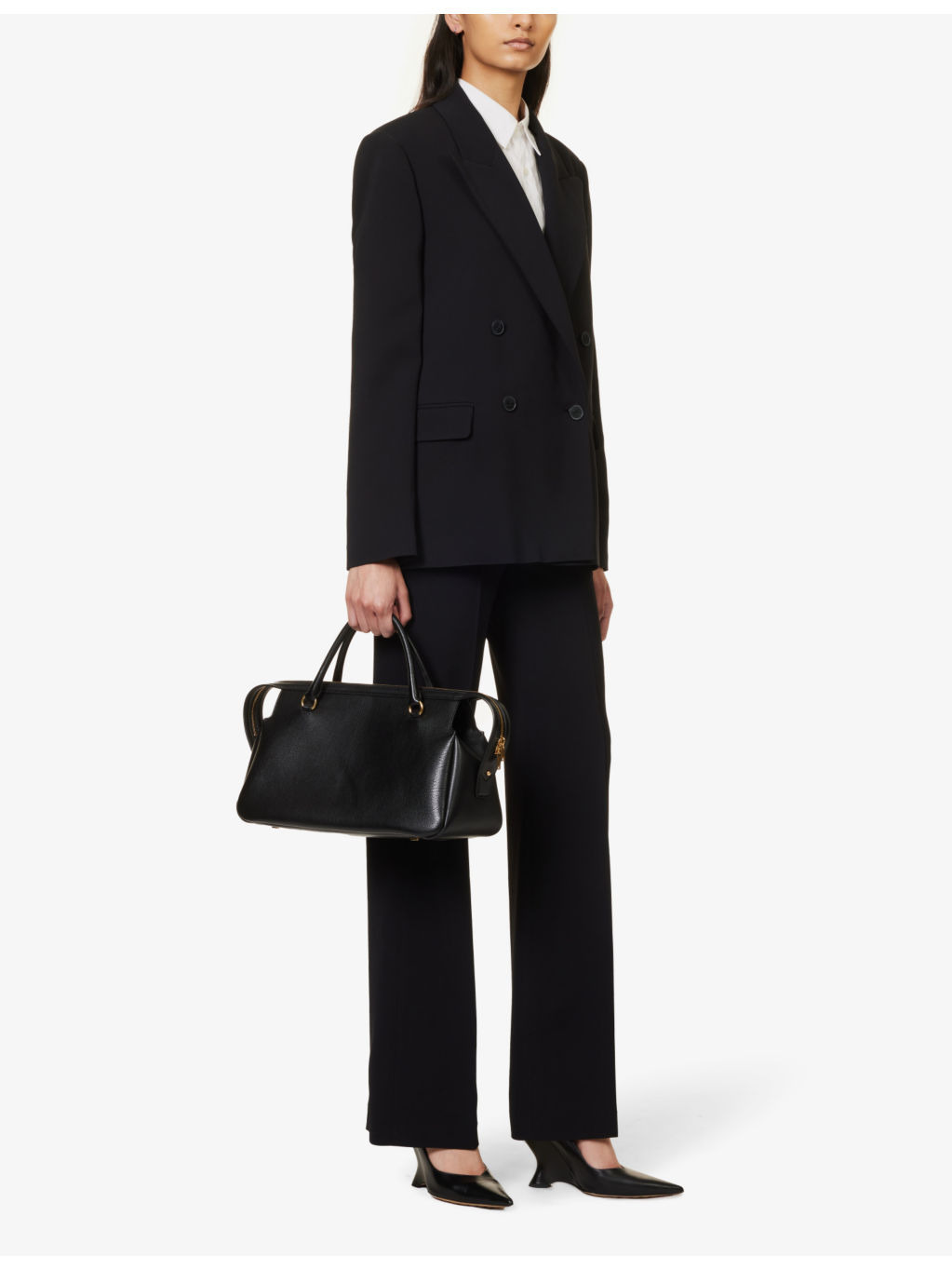 Jaden double-breasted stretch-woven blazer - 2