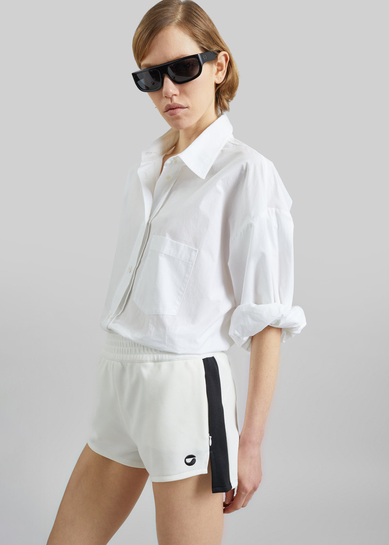 Coperni Track Shorts - White 6