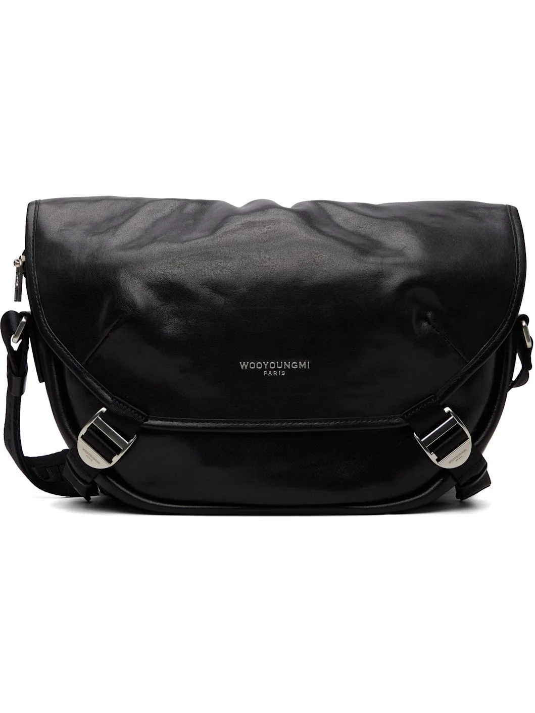 Black Crossbody Satchel - 1