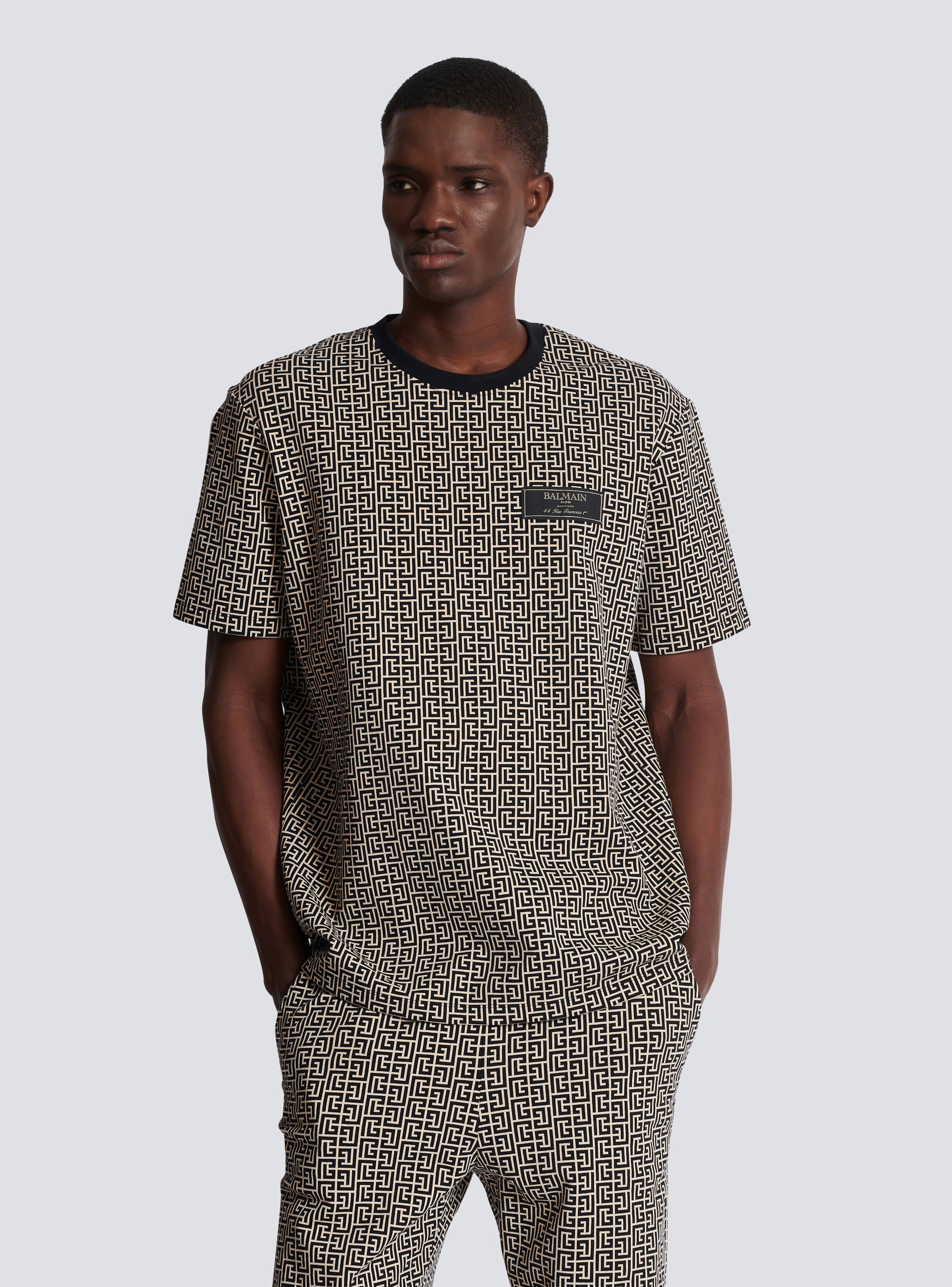 PB Labyrinth jacquard T-shirt - 6