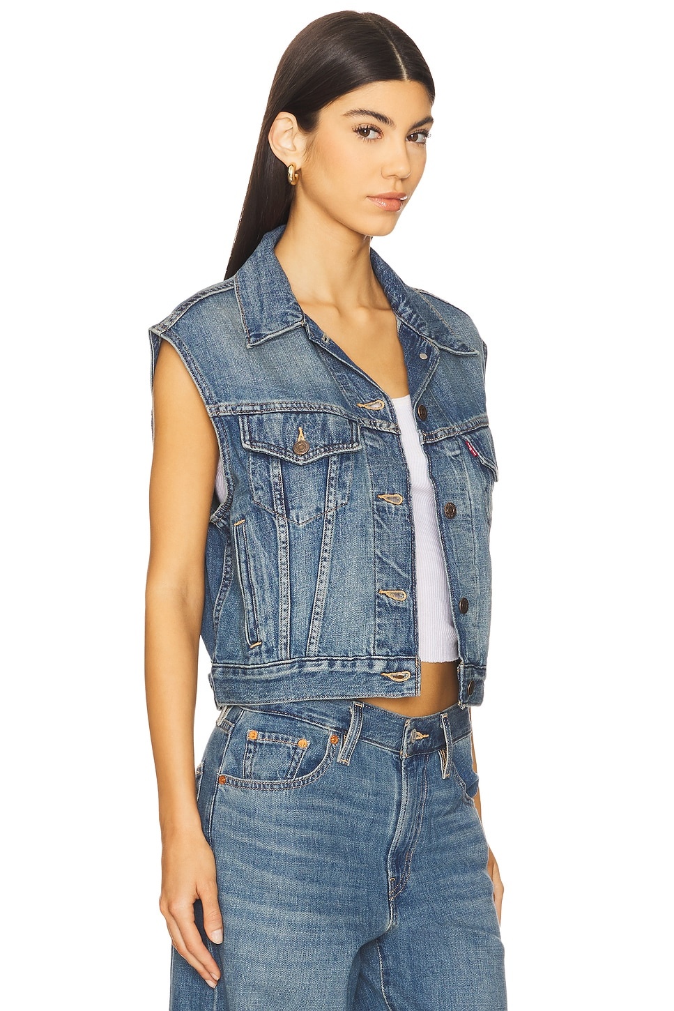 Shrunken 90s Vest - 2