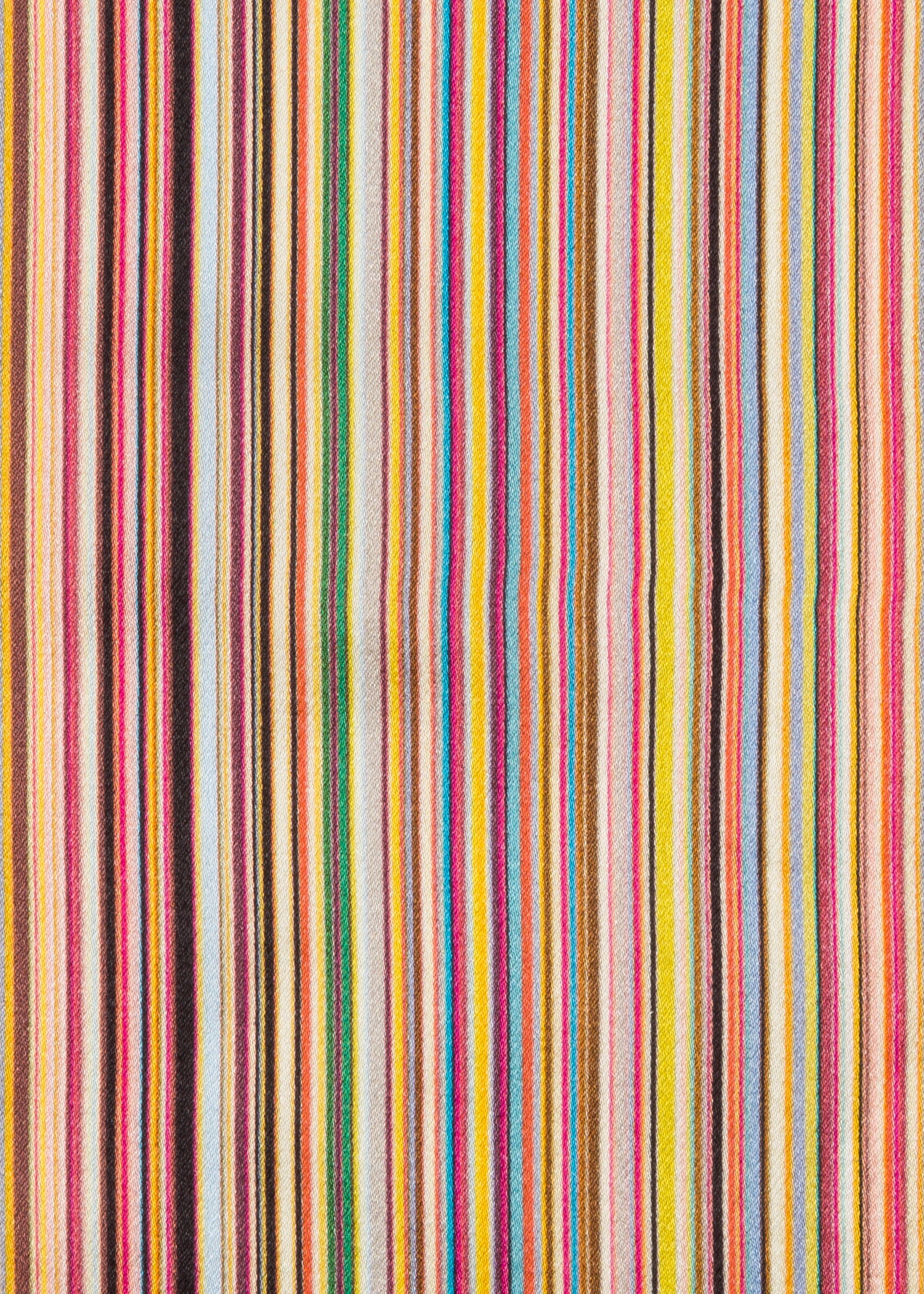 'Signature Stripe' Silk Pocket Square - 4