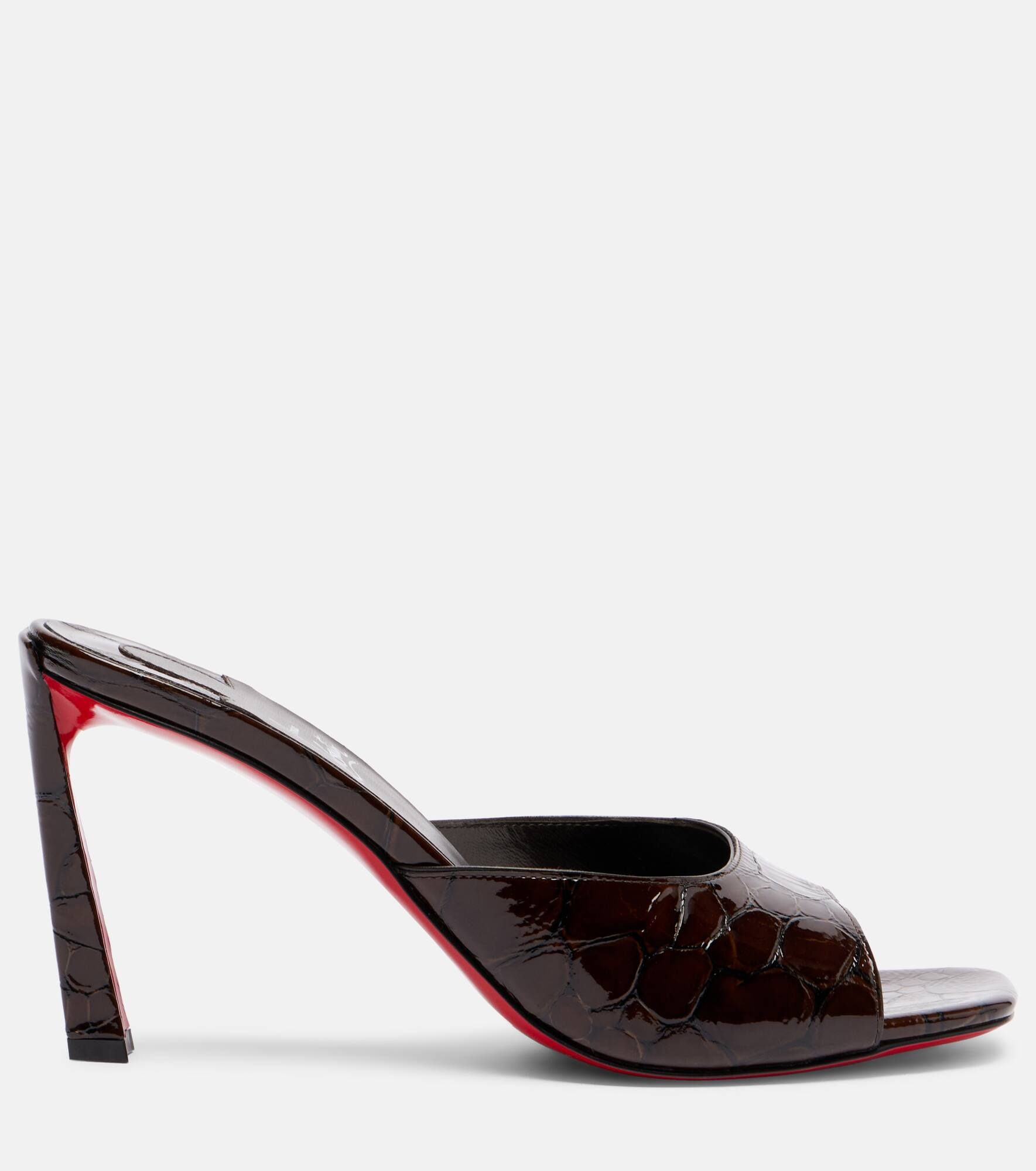 Condora 85 patent leather mules - 4