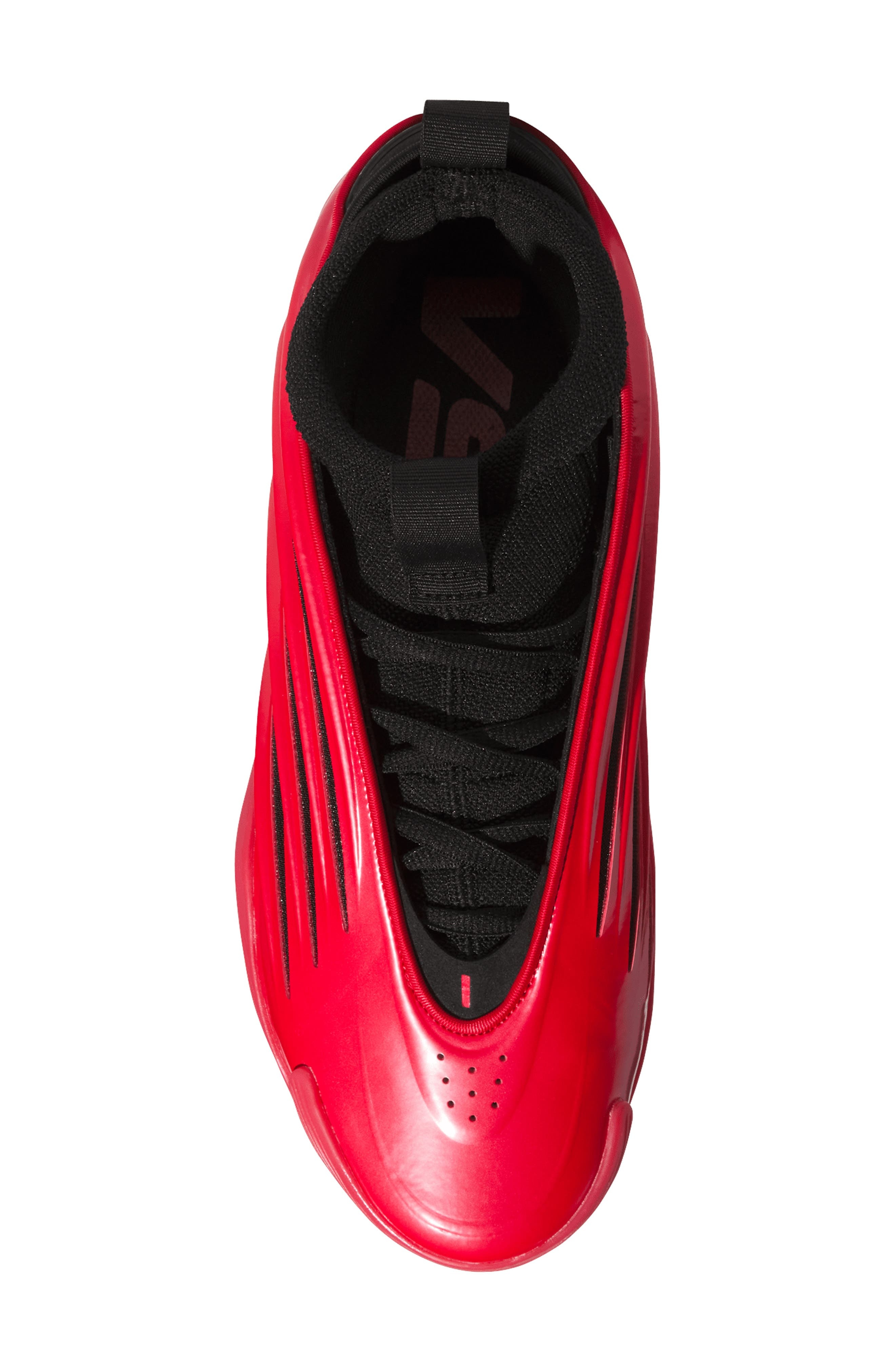 adidas Gender Inclusive Harden Volume 9 Basketball Shoe in Pure Ruby/Black/Lucid Blue at Nordstrom - 4