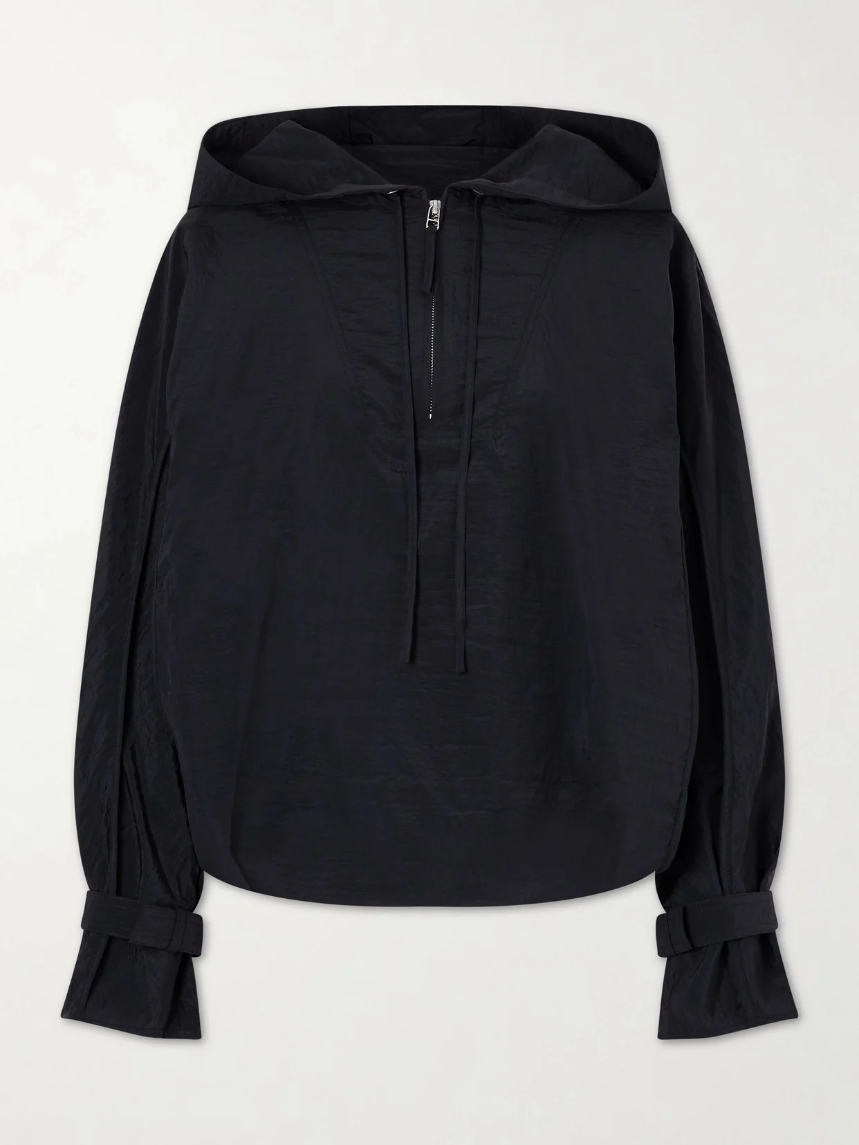 Embellished Recycled-shell Half-zip Jacket - 1