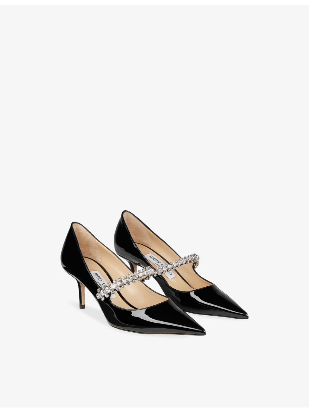 Bing 65 patent-leather heeled mules - 4