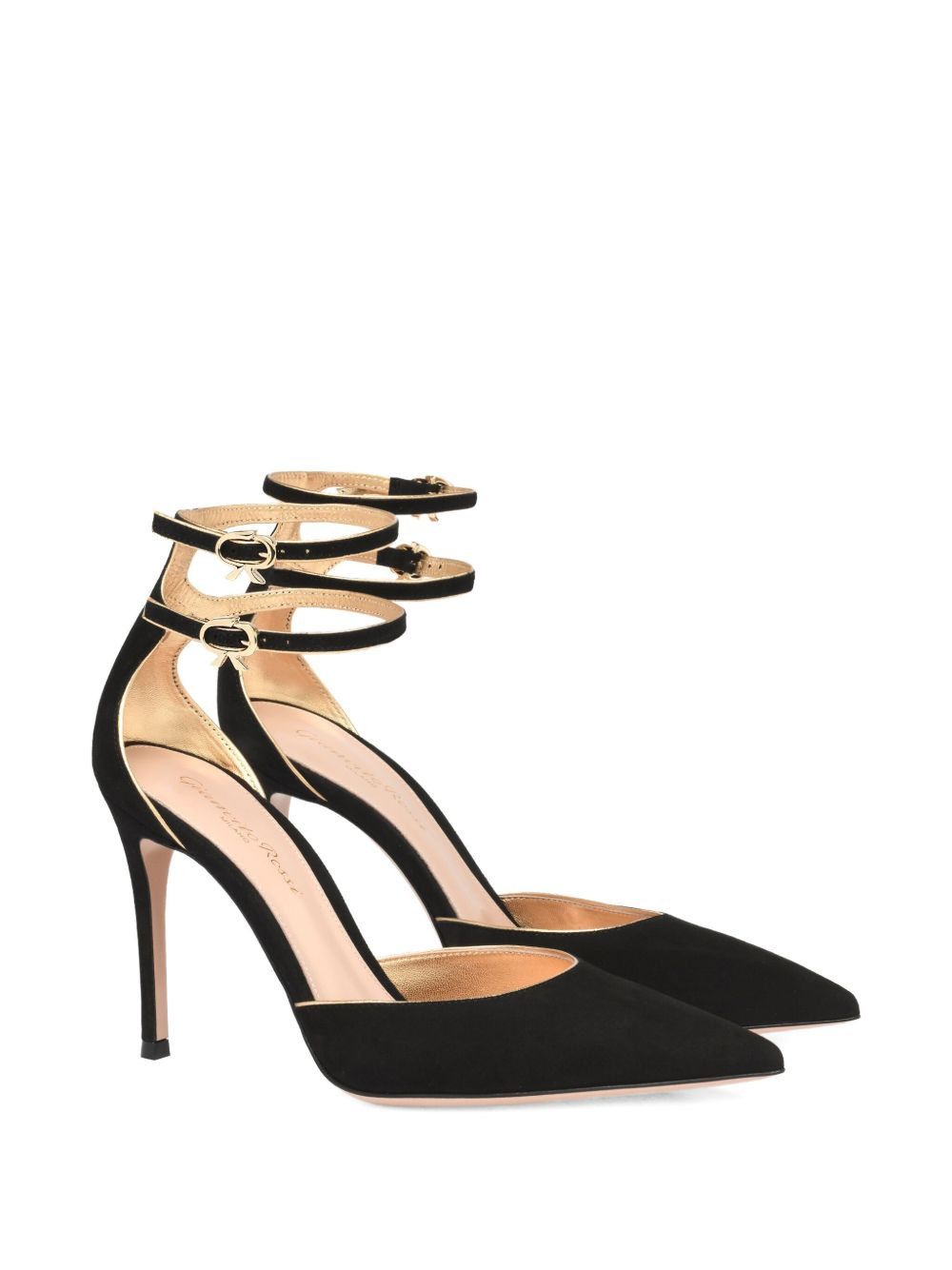 100mm Ivette heeled pumps - 2
