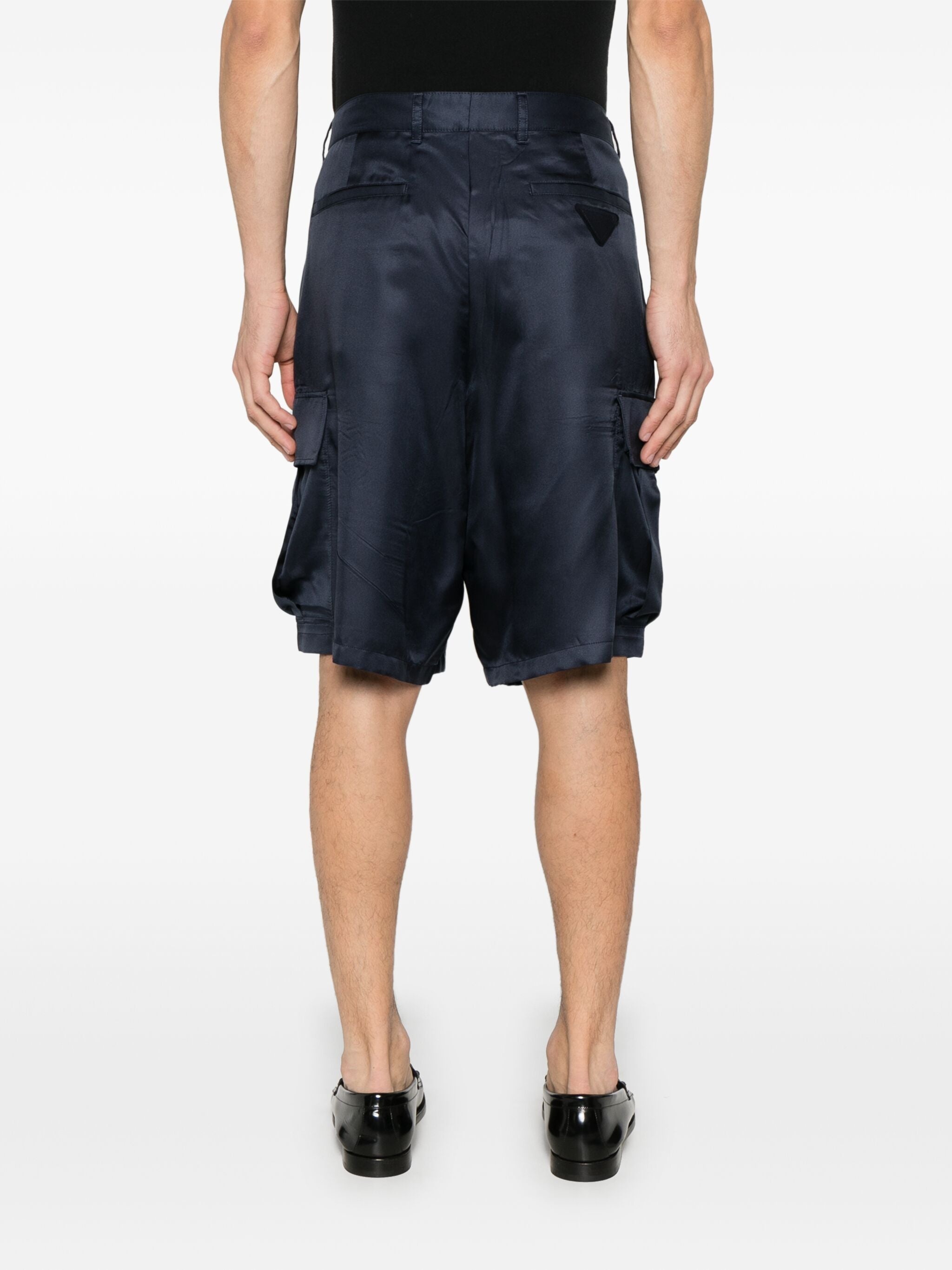 Silk Cargo Shorts - 4