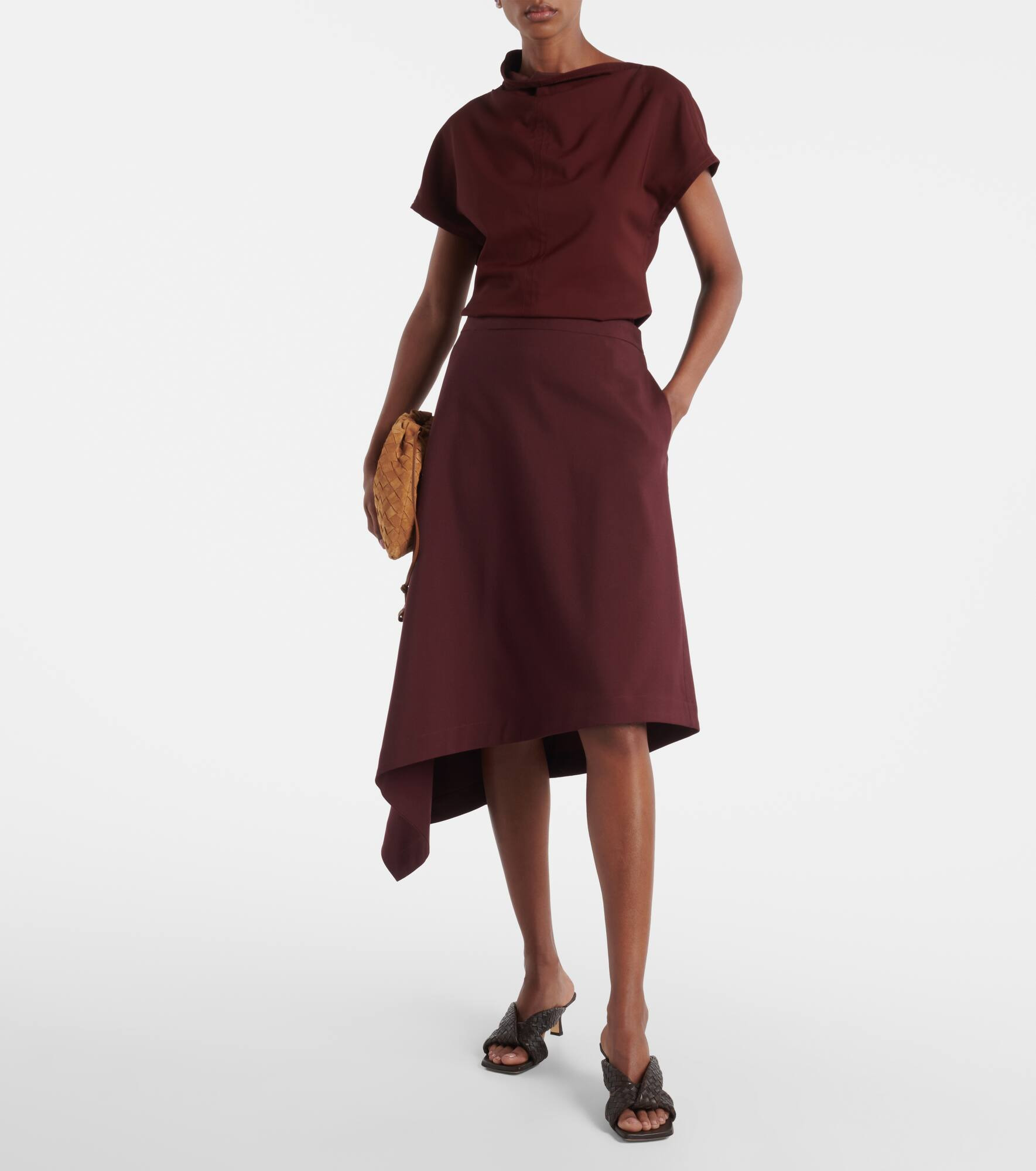 Riva 50 woven leather mules - 3