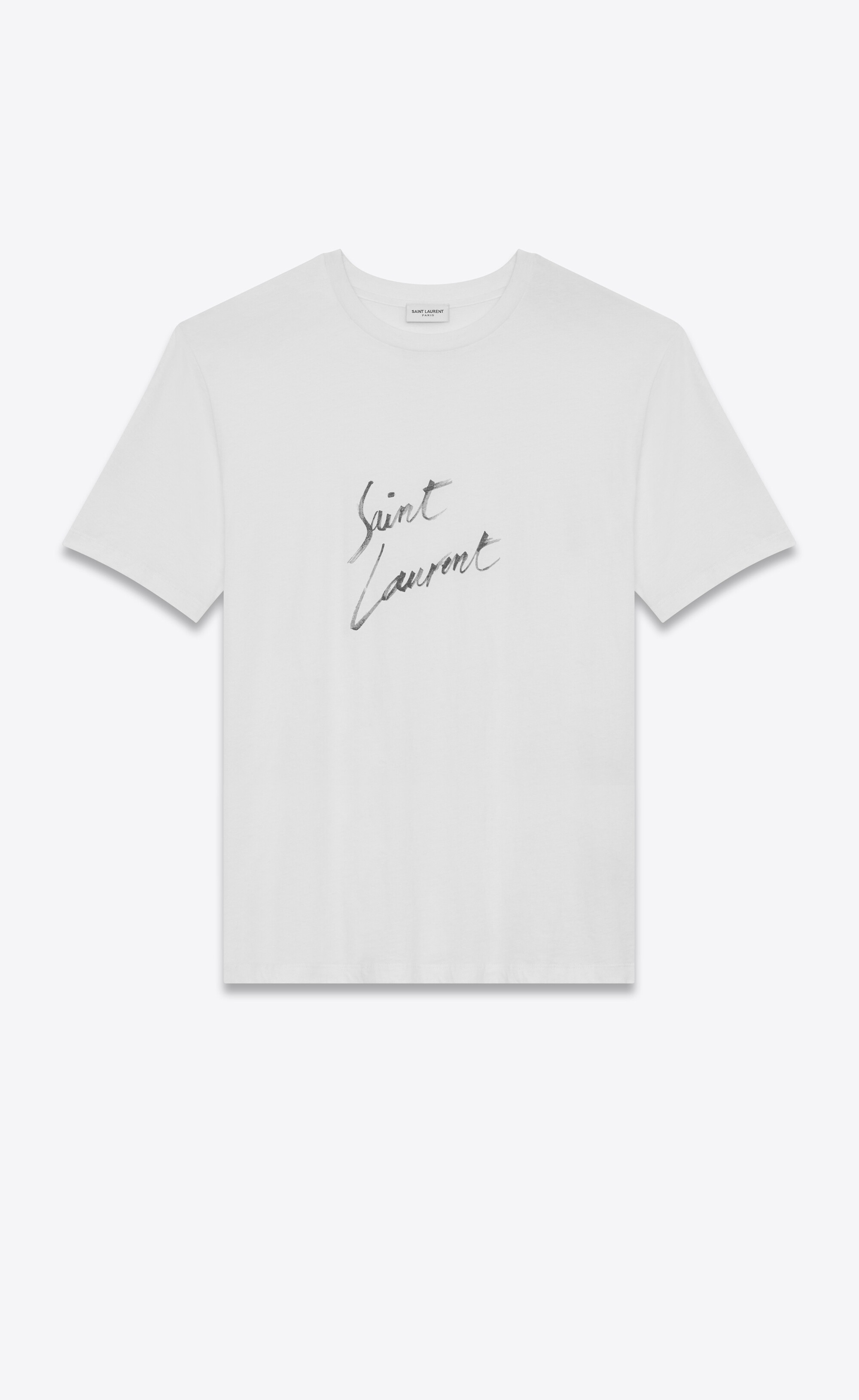 saint laurent signature t-shirt - 1